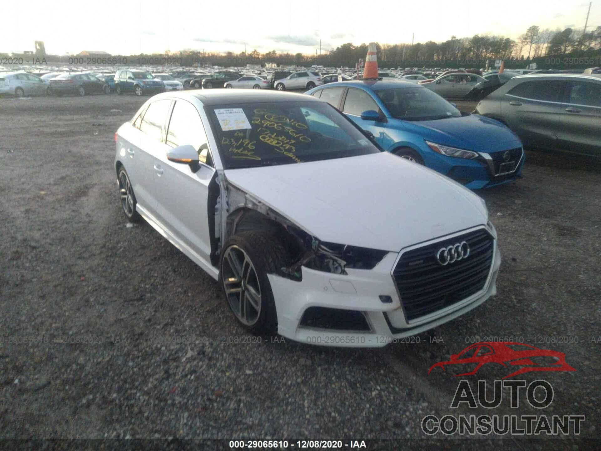AUDI A3 SEDAN 2017 - WAUJ8GFF2H1041816