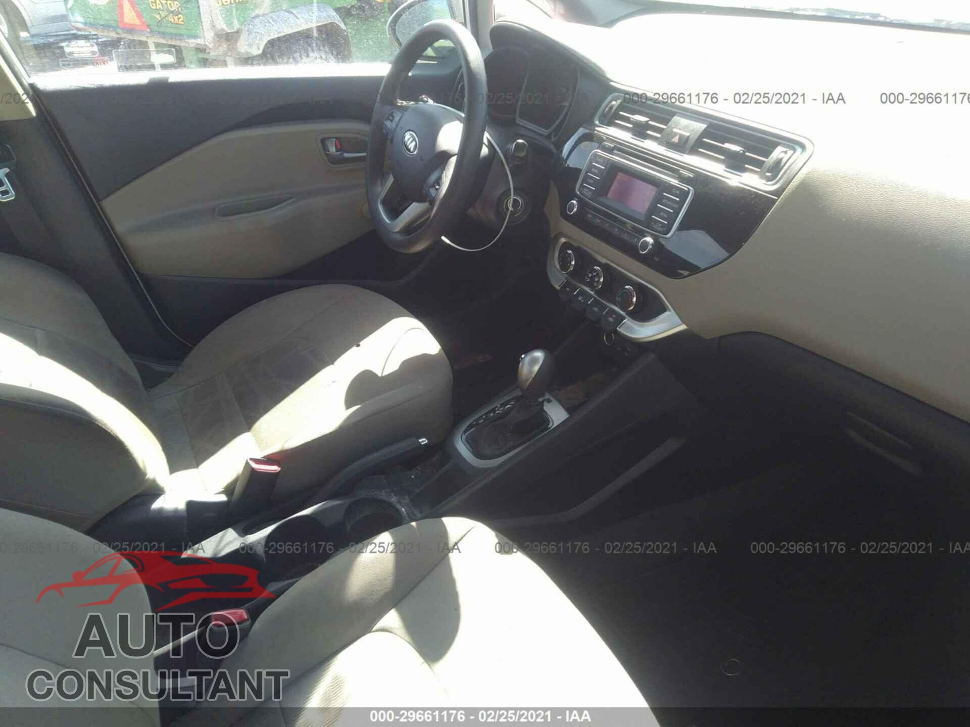KIA RIO 2017 - KNADM4A32H6035747