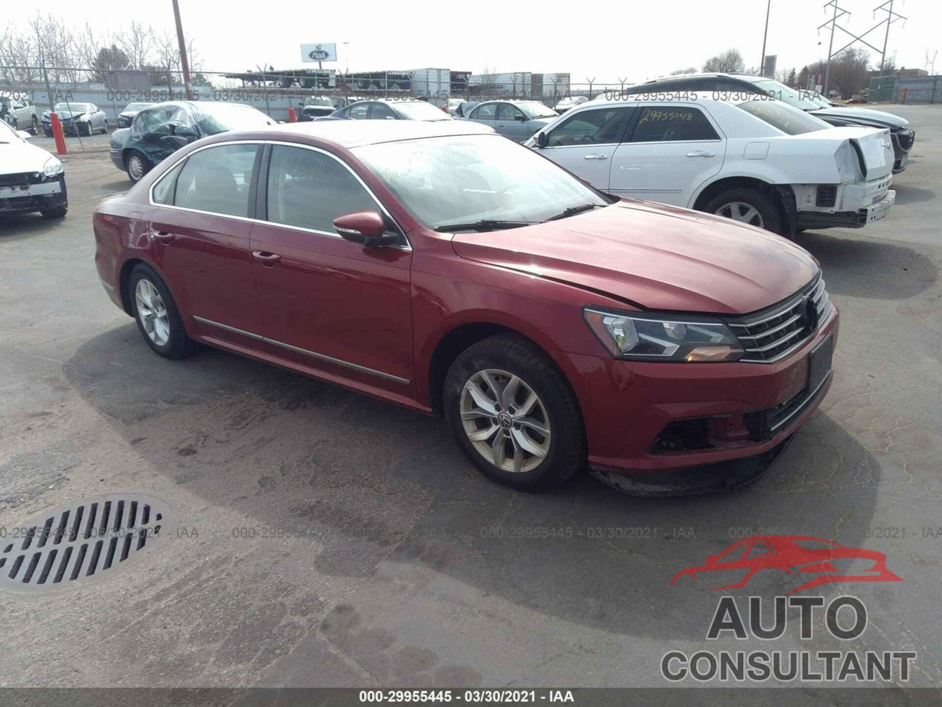 VOLKSWAGEN PASSAT 2016 - 1VWAT7A34GC048376