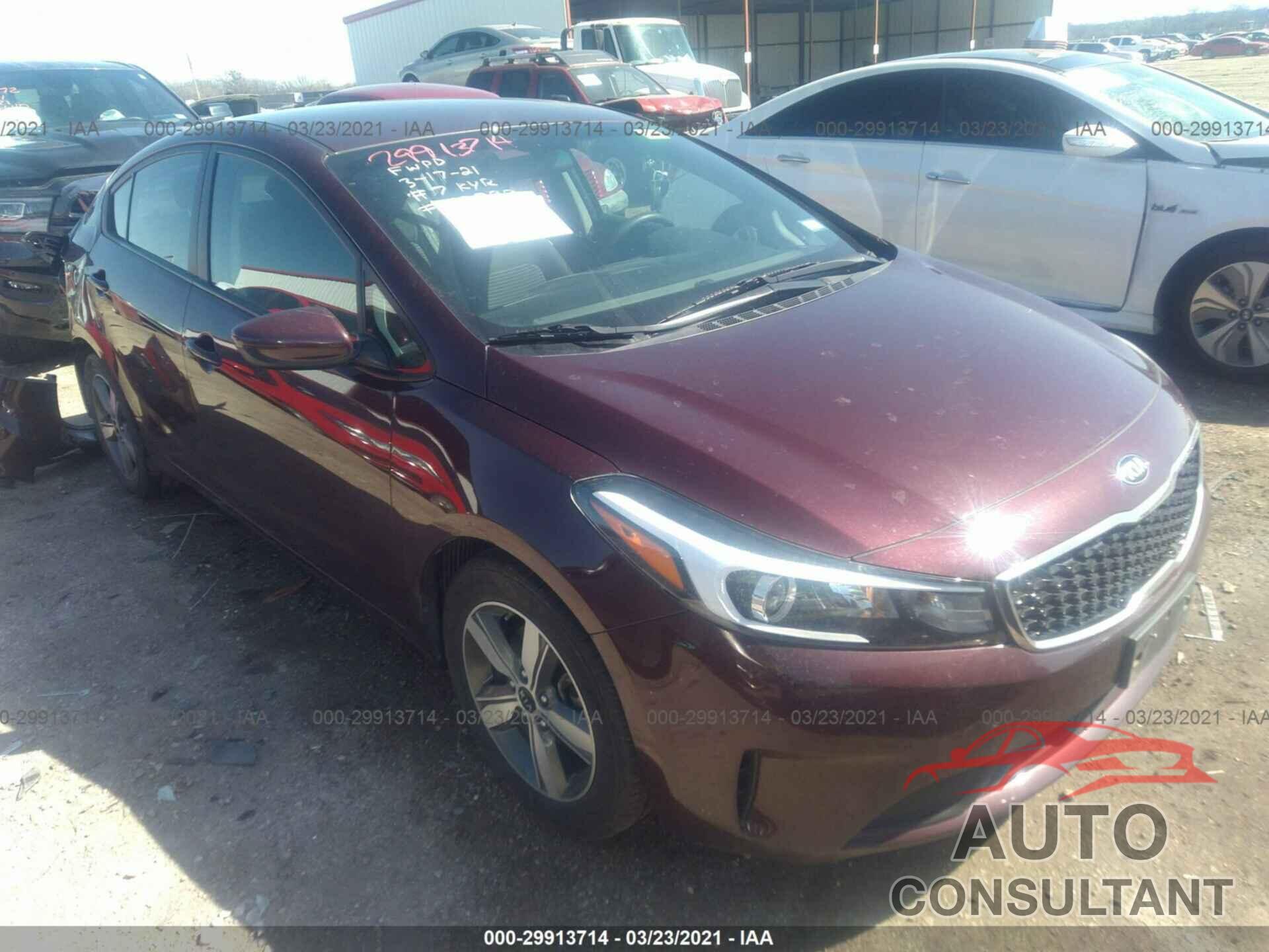KIA FORTE 2018 - 3KPFL4A74JE172299
