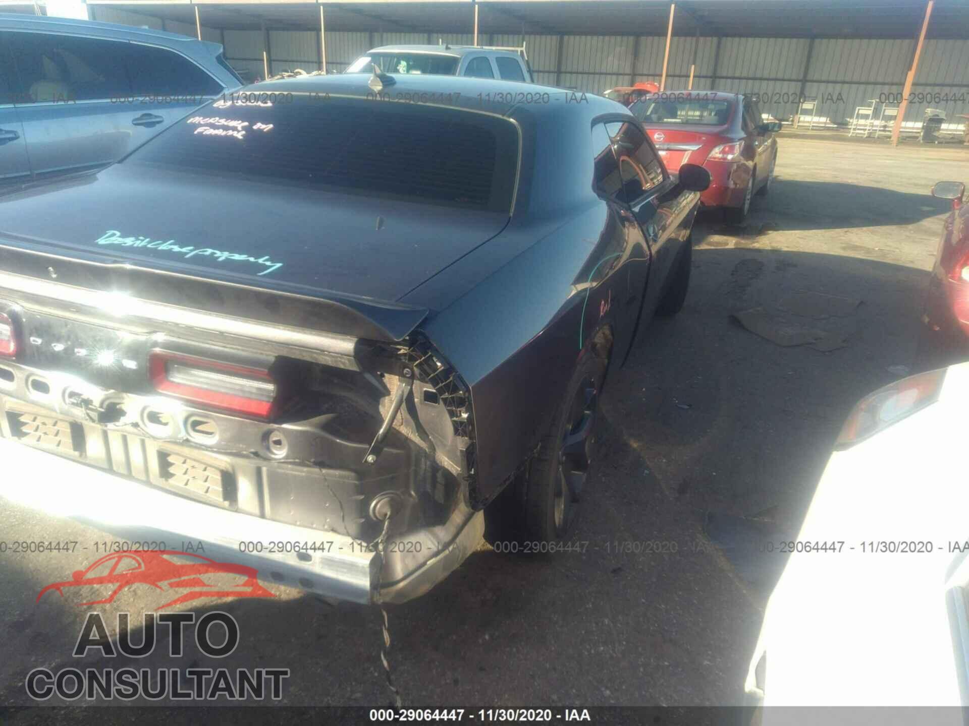 DODGE CHALLENGER 2017 - 2C3CDZAG9HH617376