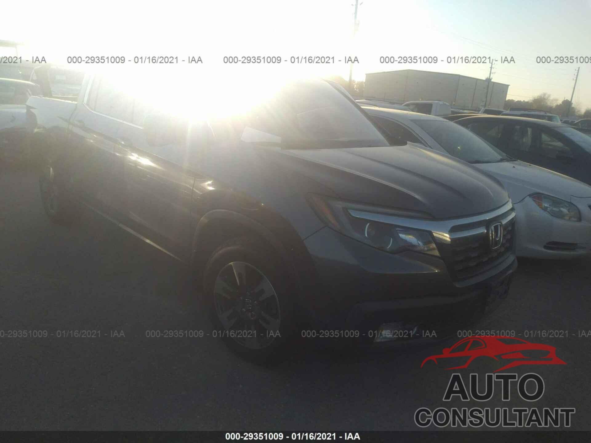 HONDA RIDGELINE 2017 - 5FPYK2F69HB003066