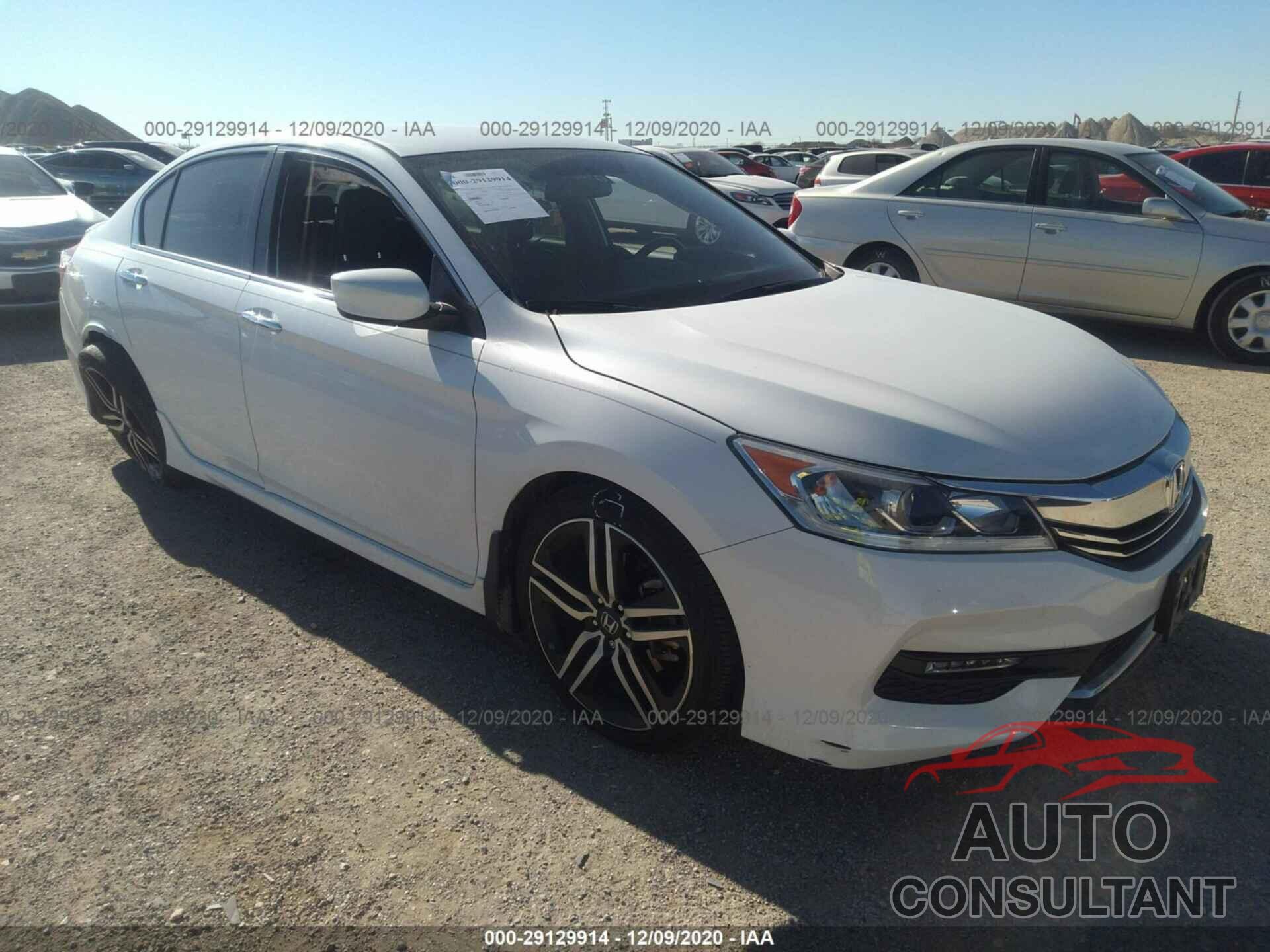 HONDA ACCORD SEDAN 2016 - 1HGCR2F57GA210117