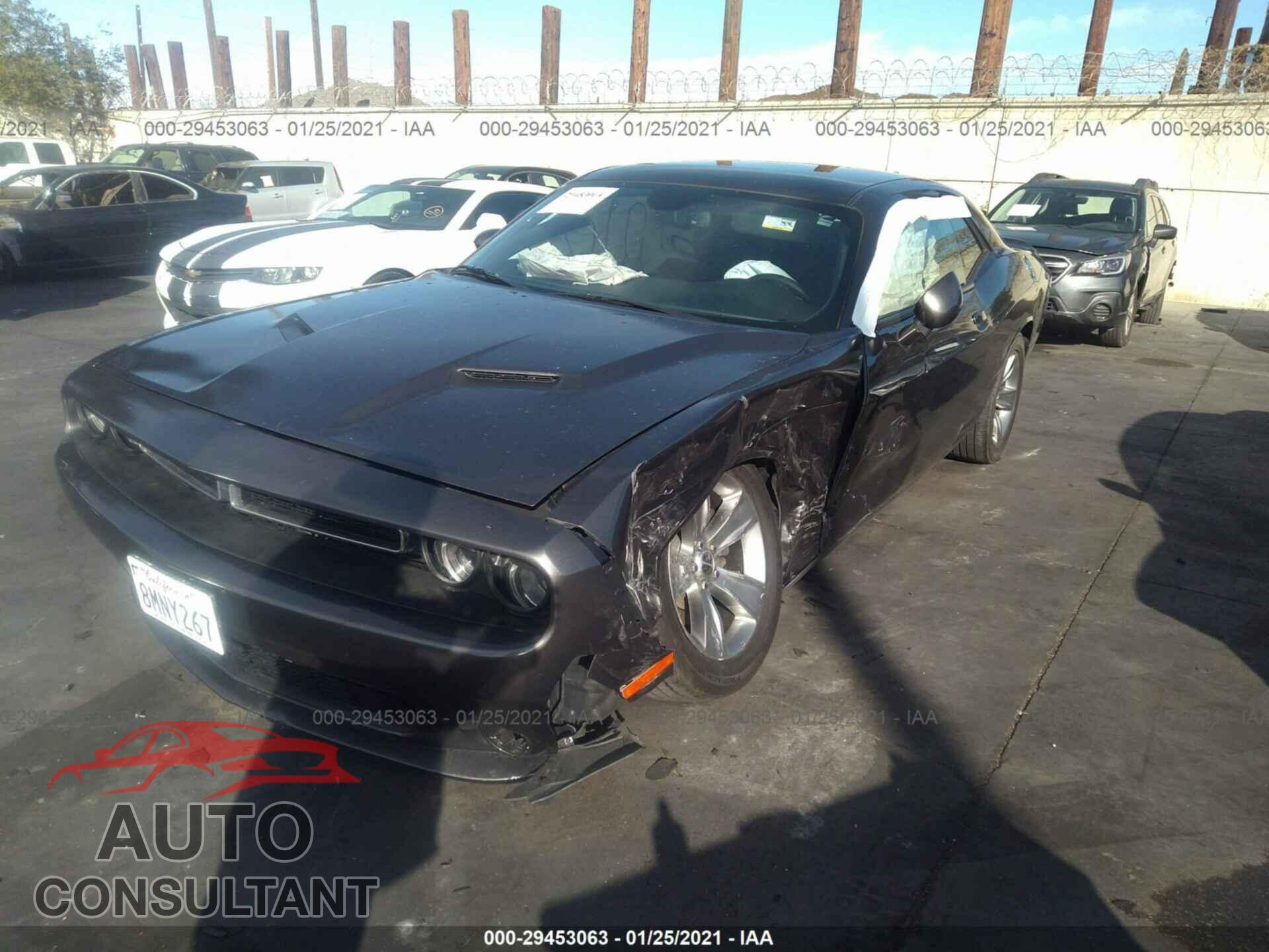 DODGE CHALLENGER 2018 - 2C3CDZAG9JH202306