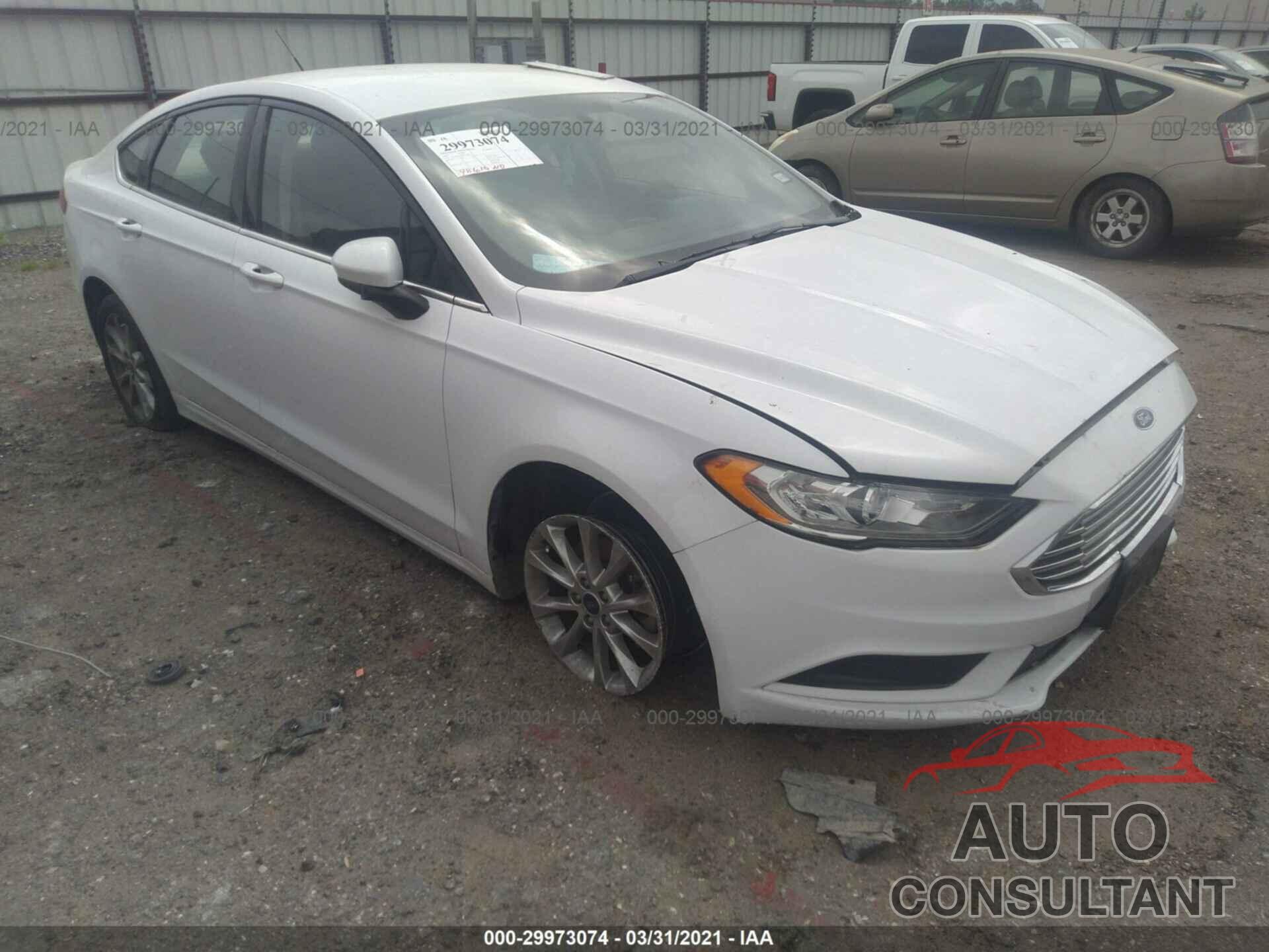 FORD FUSION 2017 - 3FA6P0H74HR307180