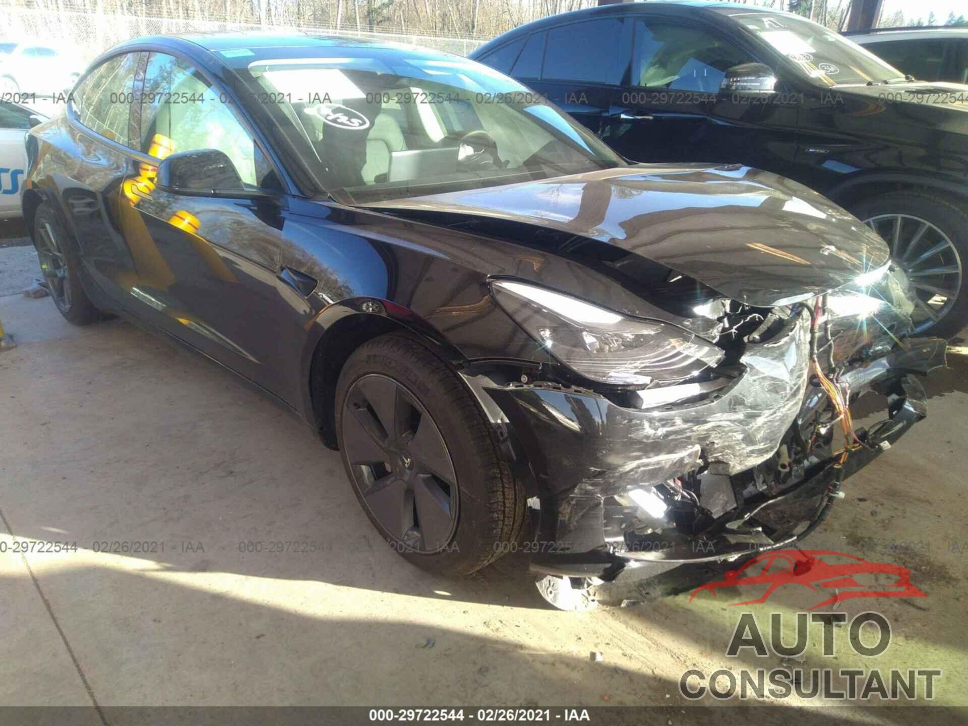 TESLA MODEL 3 2021 - 5YJ3E1EA5MF870663