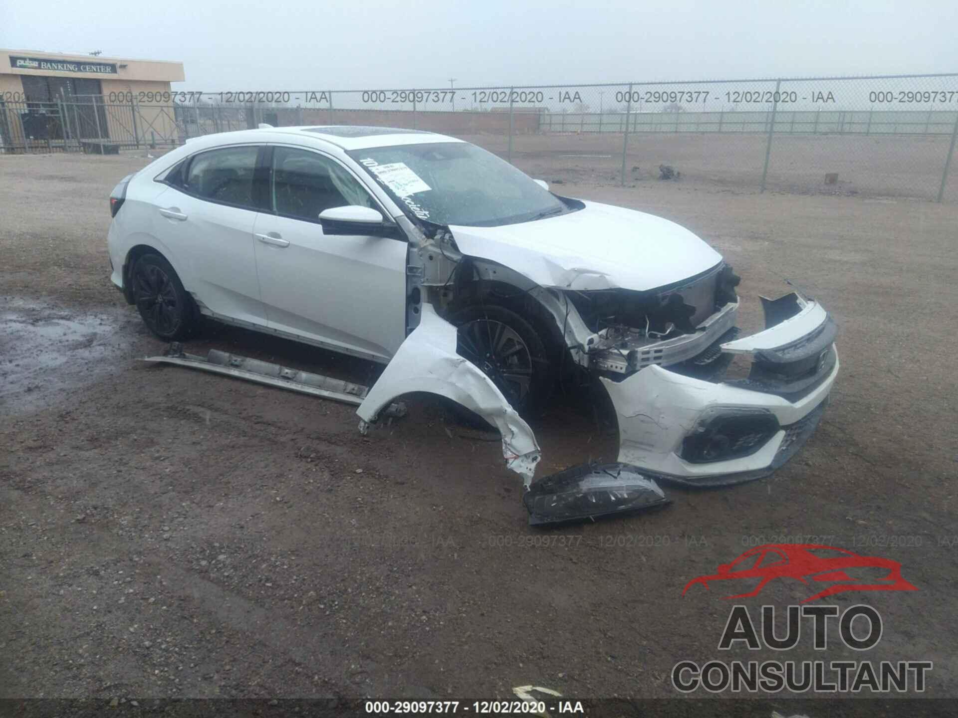 HONDA CIVIC HATCHBACK 2019 - SHHFK7H68KU219314