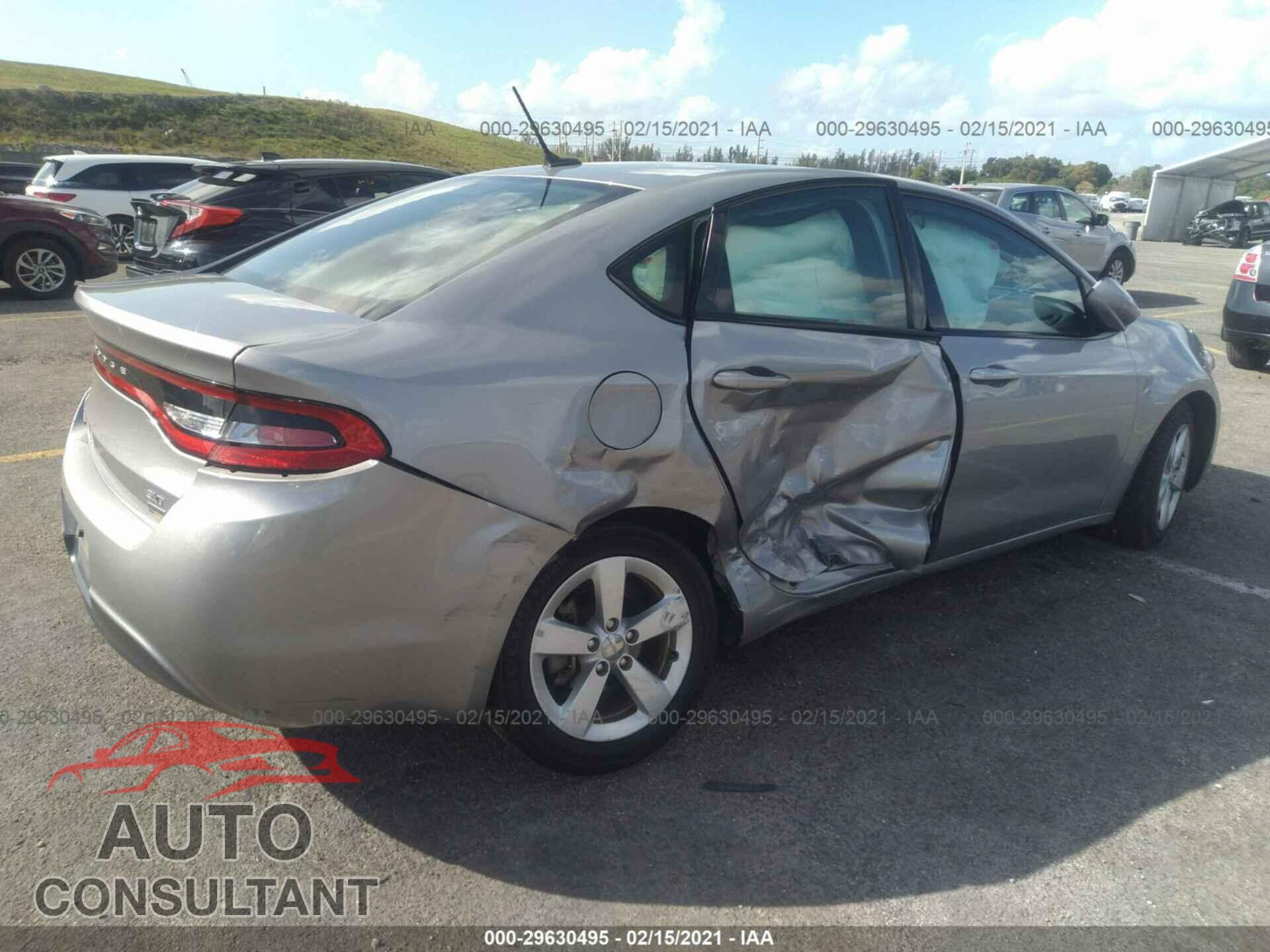 DODGE DART 2016 - 1C3CDFBA2GD591255
