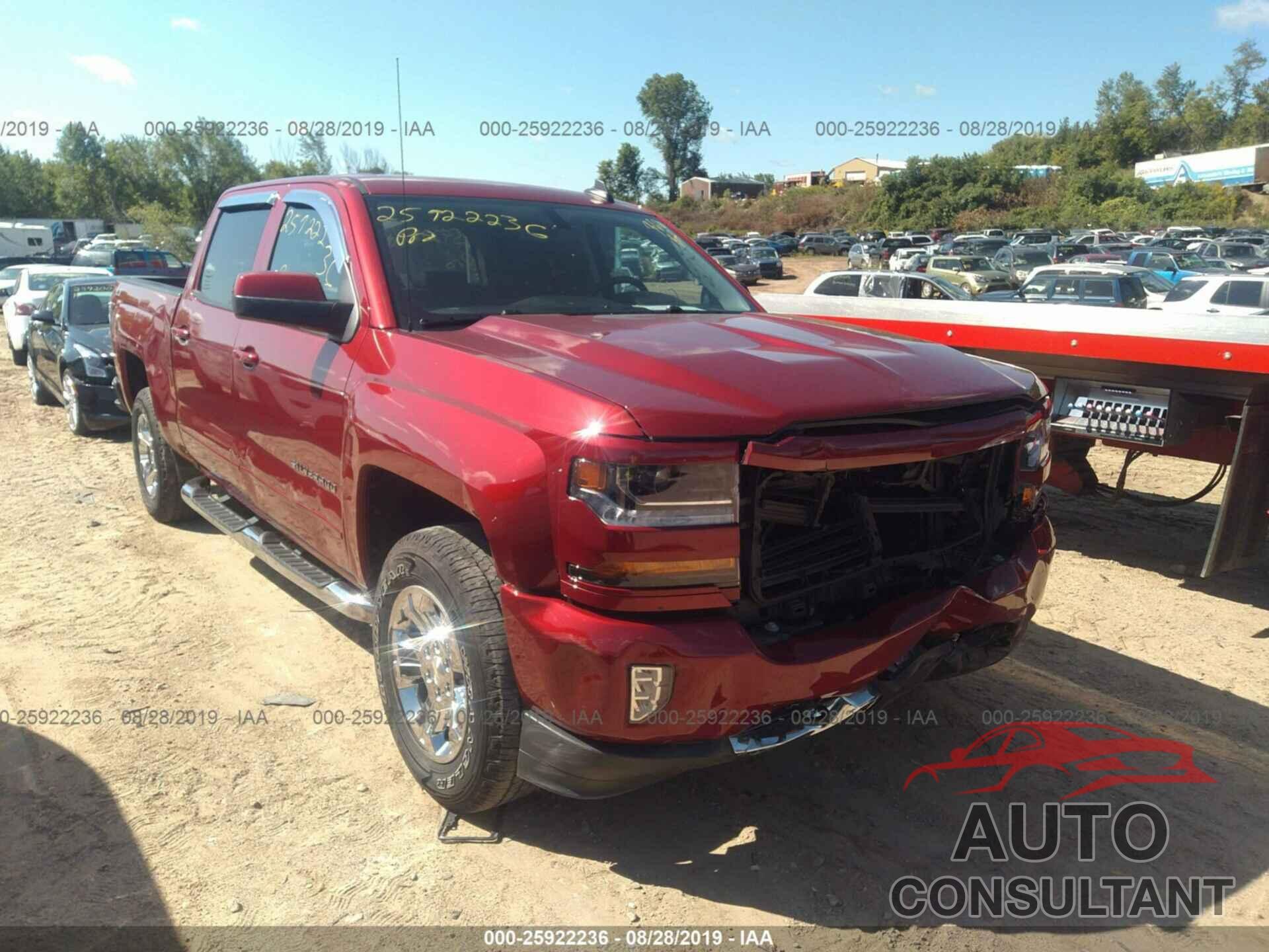 CHEVROLET SILVERADO 1500 2018 - 3GCUKREC7JG488816