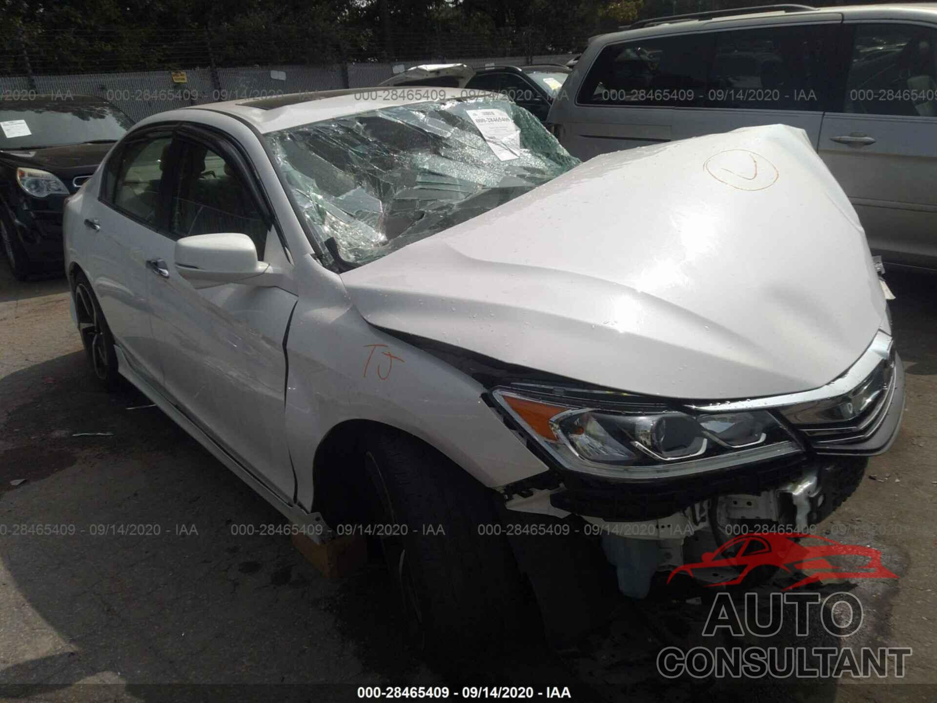 HONDA ACCORD SEDAN 2016 - 1HGCR2F8XGA203625
