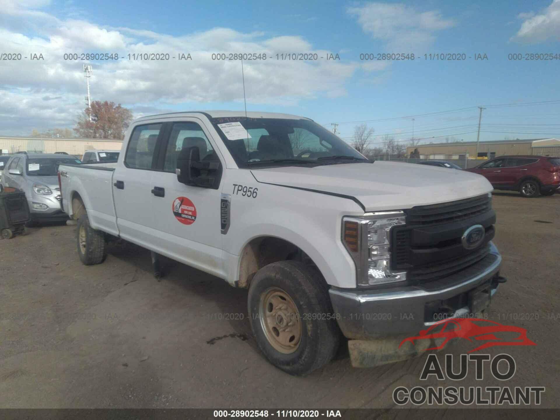 FORD SUPER DUTY F-250 SRW 2019 - 1FT7W2B61KED36823