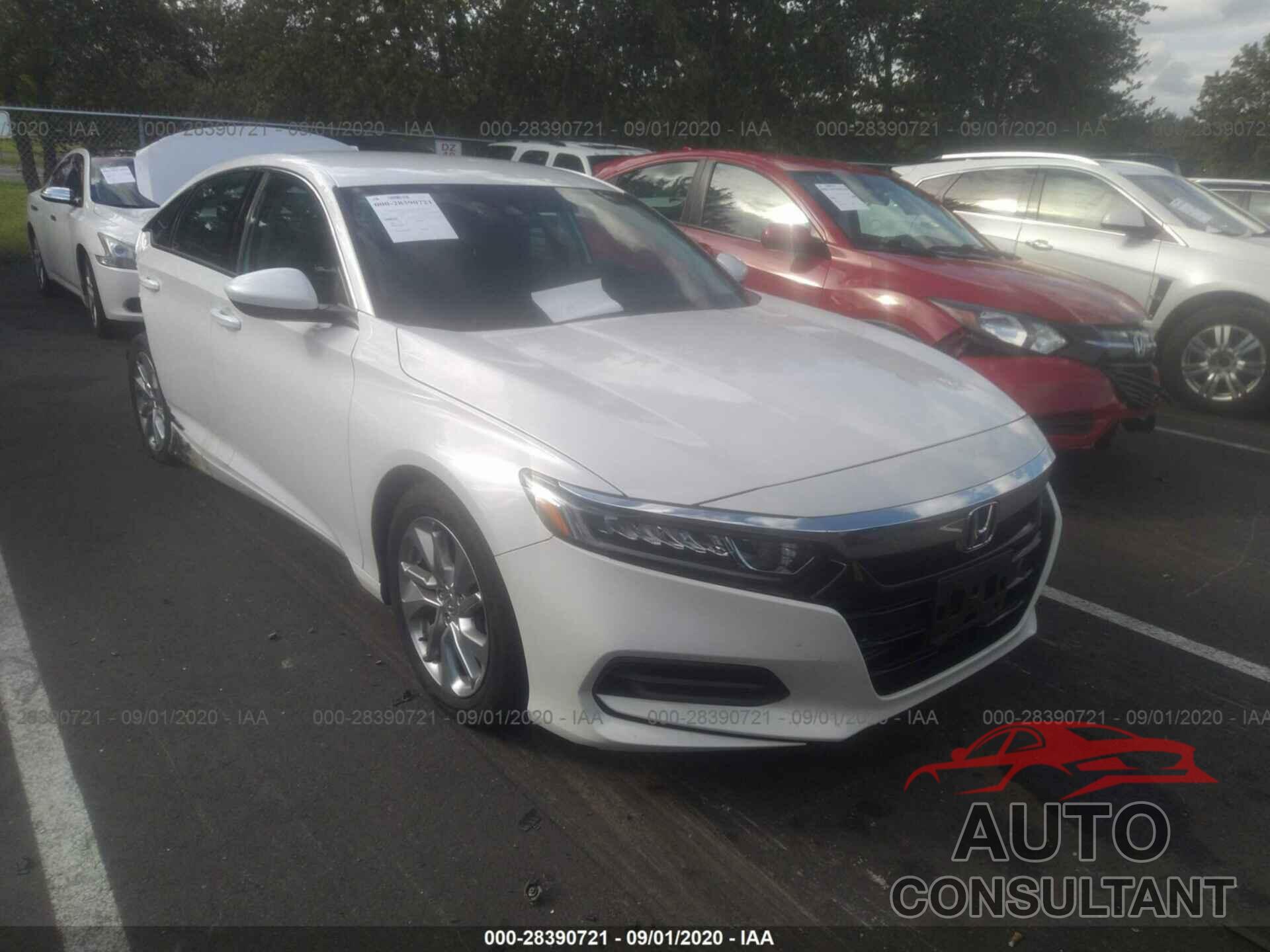 HONDA ACCORD SEDAN 2018 - 1HGCV1F11JA152855