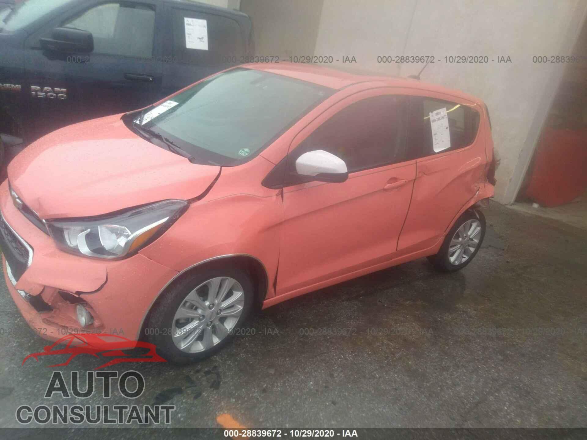 CHEVROLET SPARK 2018 - KL8CD6SA4JC457719