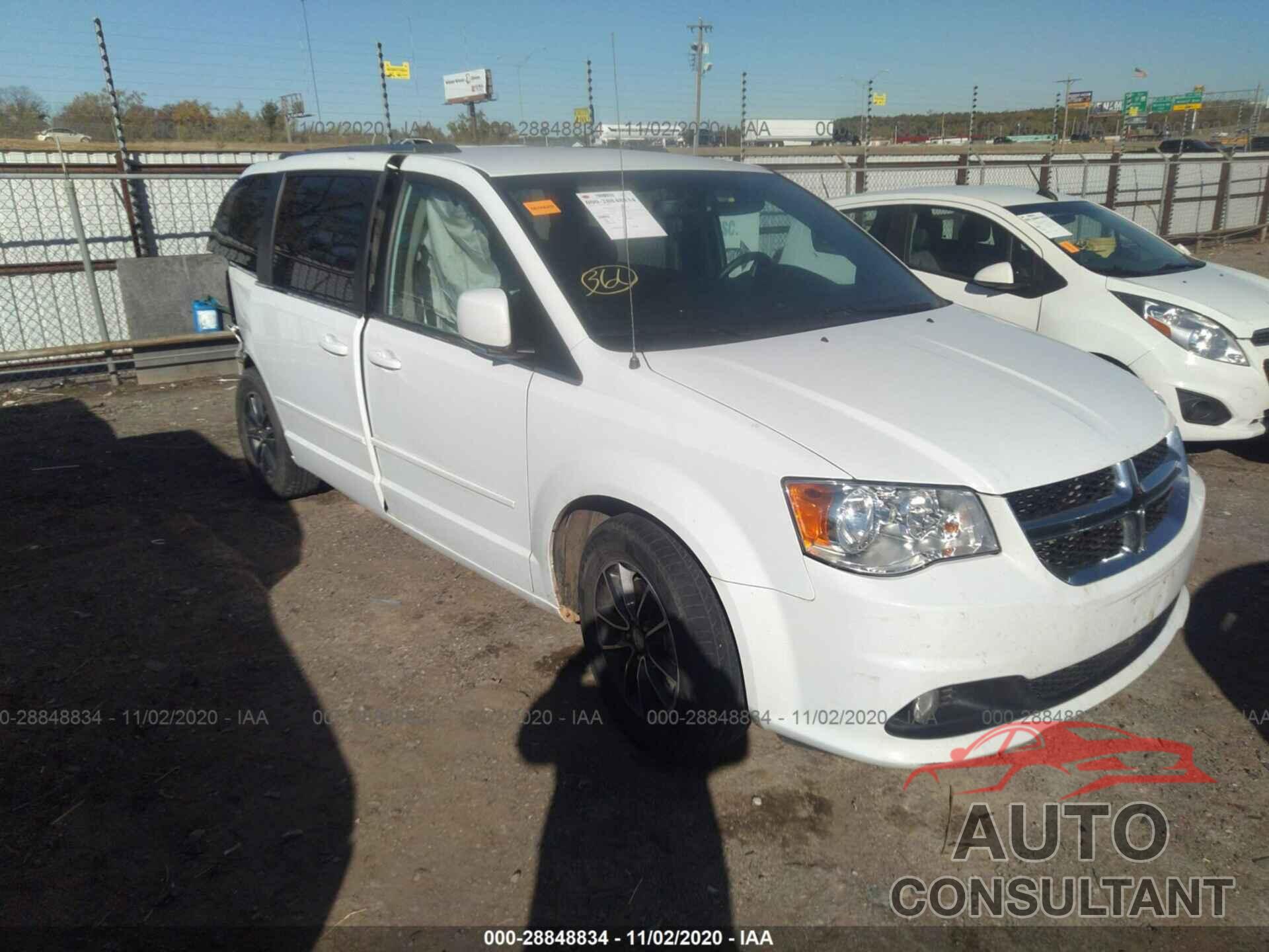 DODGE GRAND CARAVAN 2017 - 2C4RDGCG3HR841812