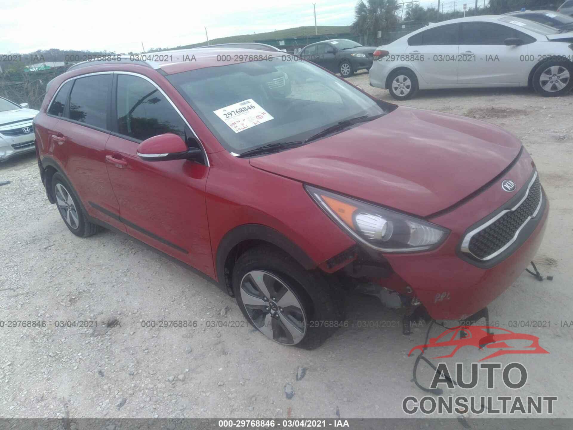 KIA NIRO 2018 - KNDCC3LC9J5108455