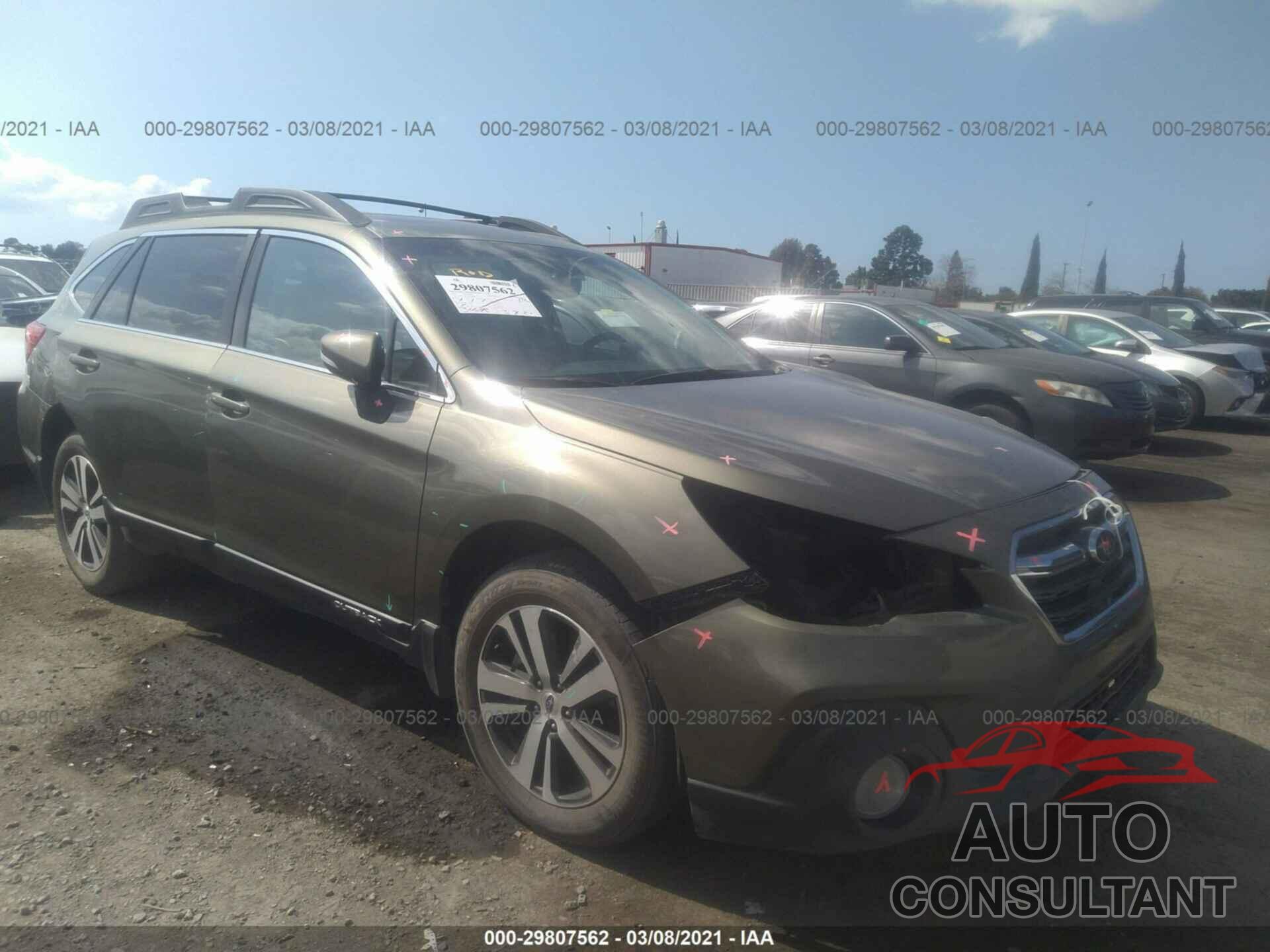 SUBARU OUTBACK 2019 - 4S4BSANC4K3216569