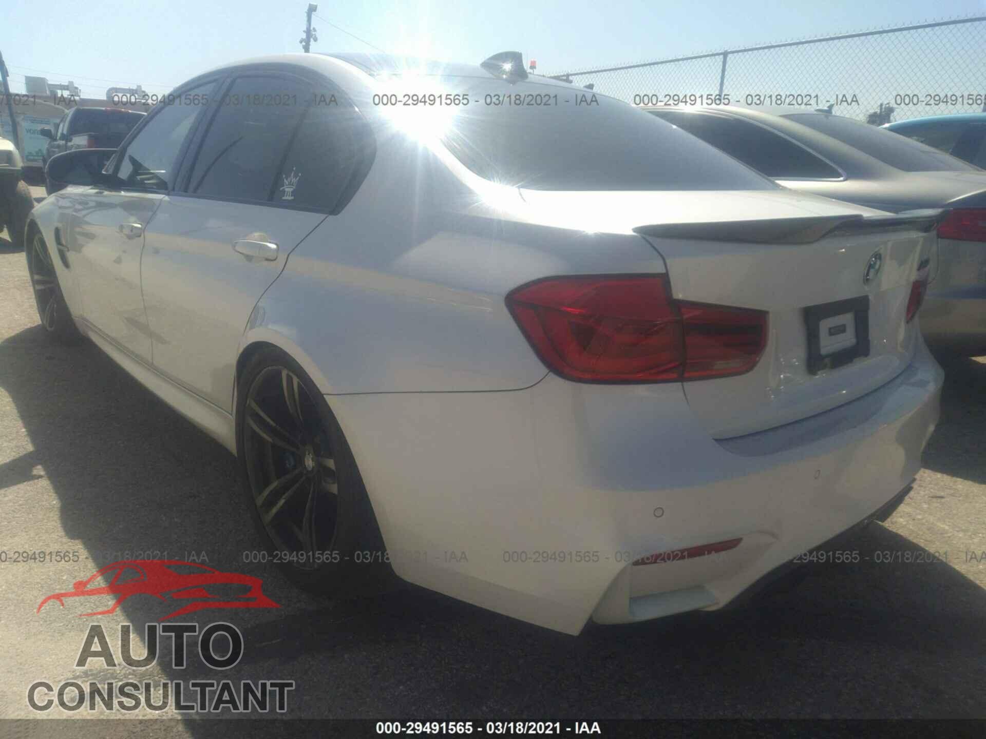 BMW M3 2017 - WBS8M9C54H5G42010