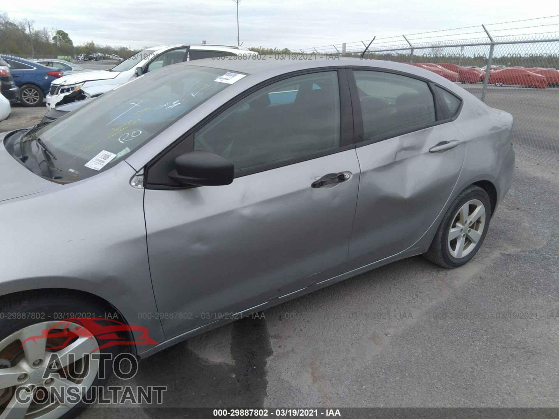 DODGE DART 2016 - 1C3CDFBB7GD762137