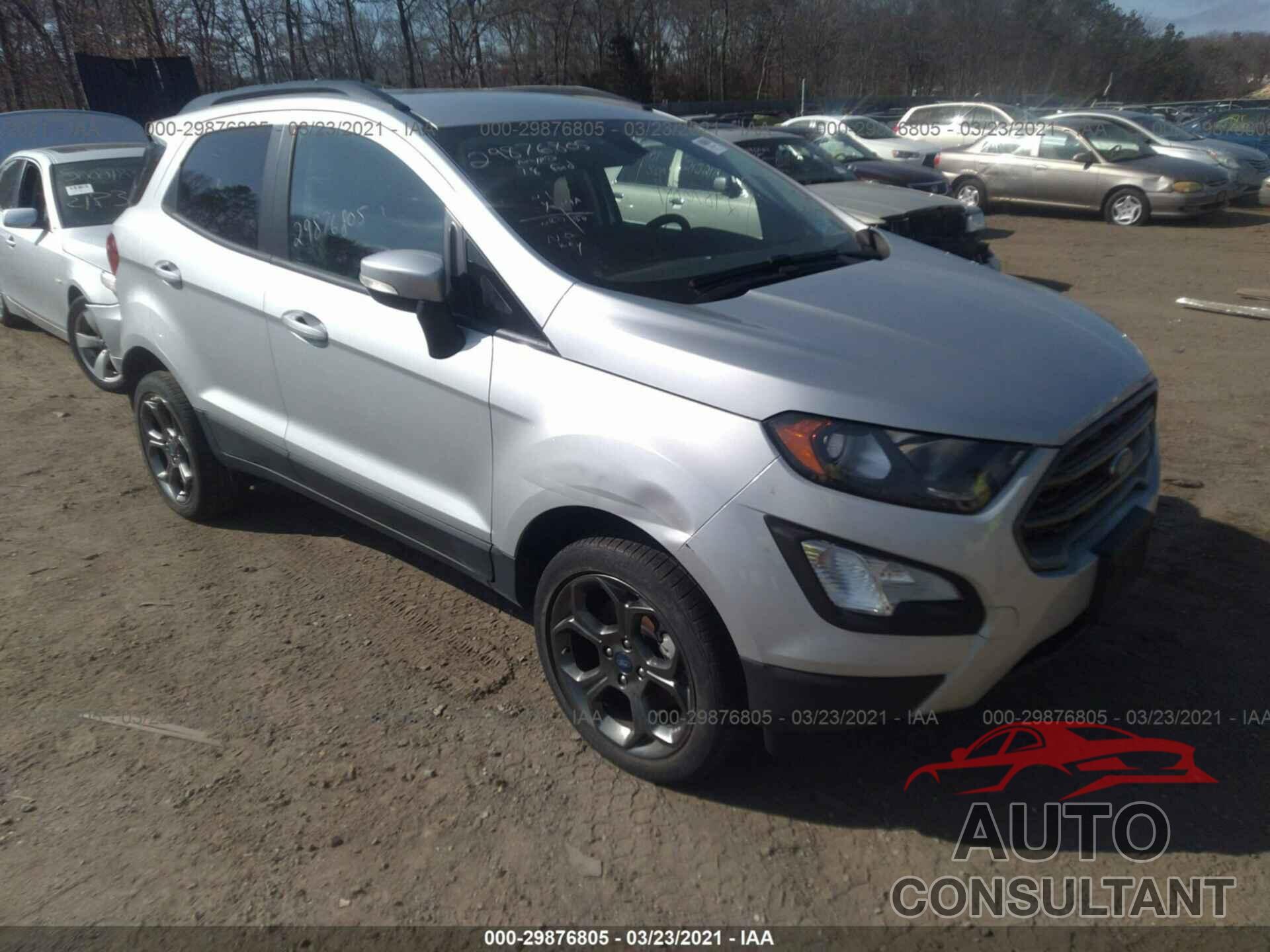 FORD ECOSPORT 2018 - MAJ6P1CLXJC226490