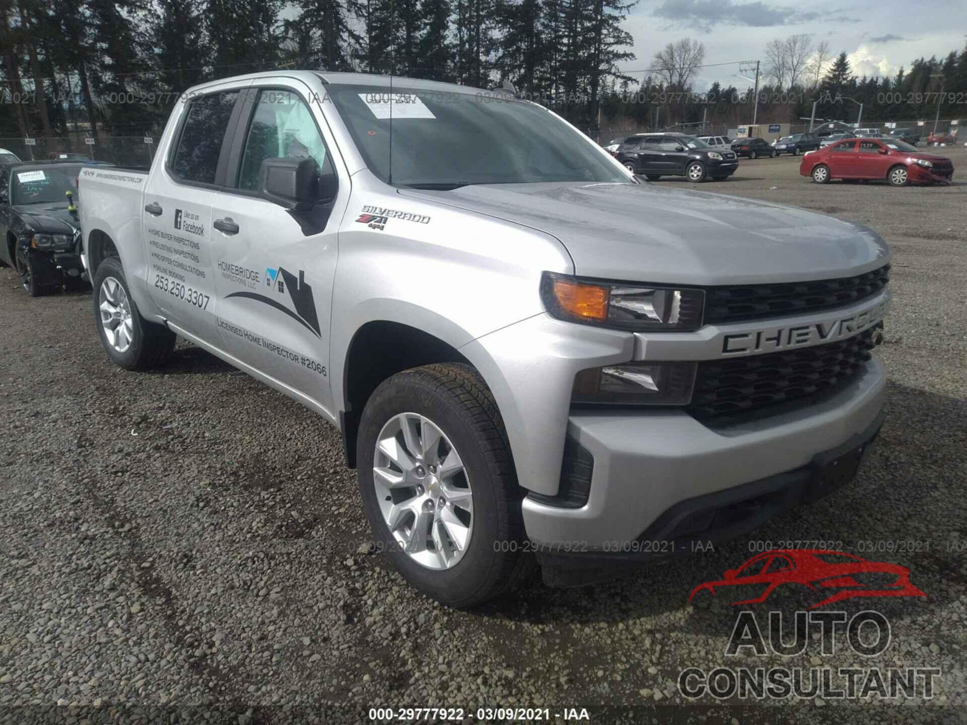 CHEVROLET SILVERADO 1500 2021 - 3GCPYBEKXMG160143