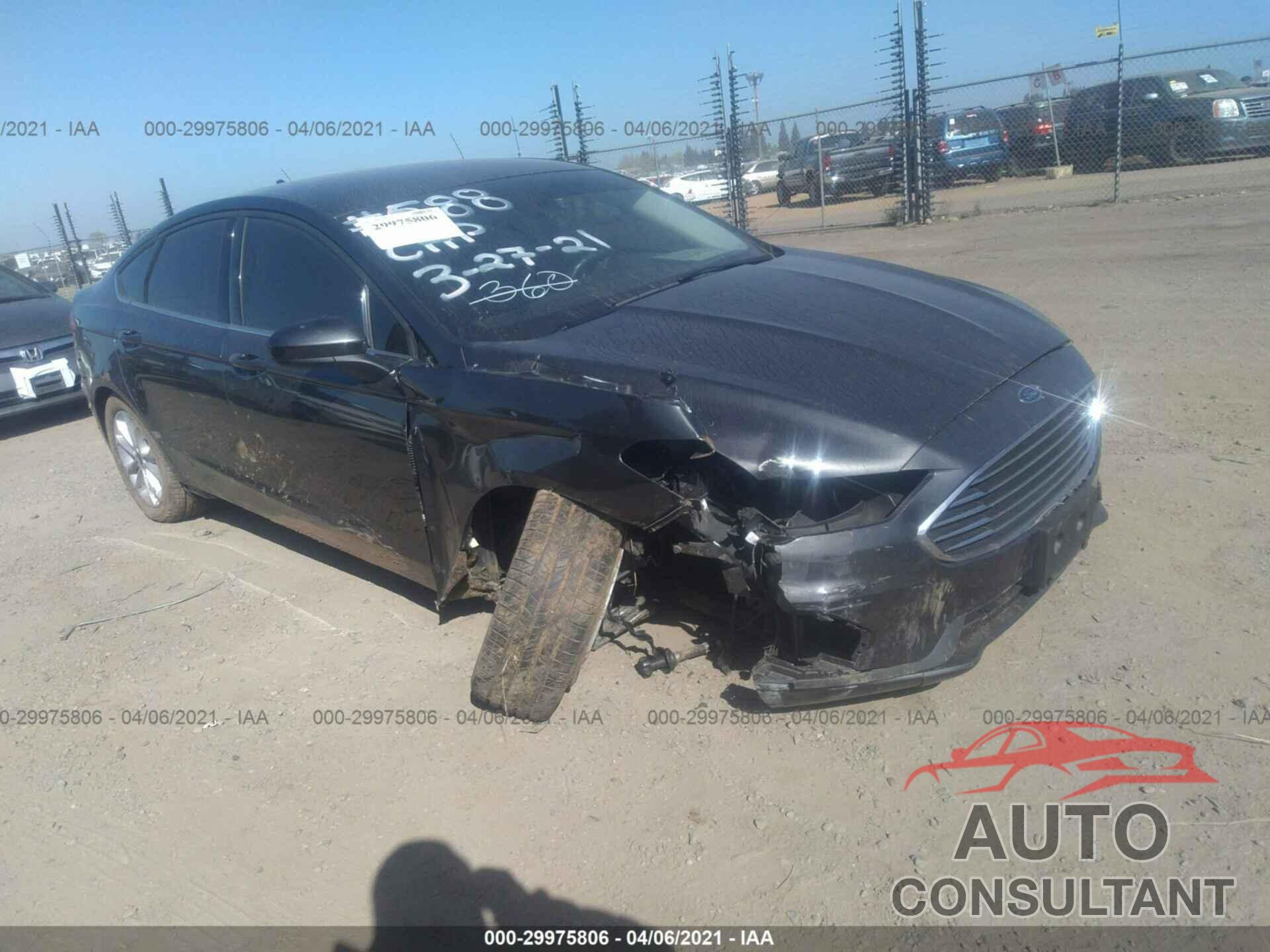 FORD FUSION 2019 - 3FA6P0HDXKR202222