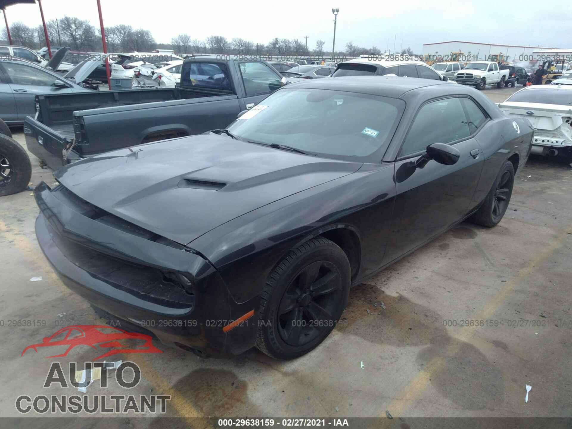 DODGE CHALLENGER 2016 - 2C3CDZAG5GH124678
