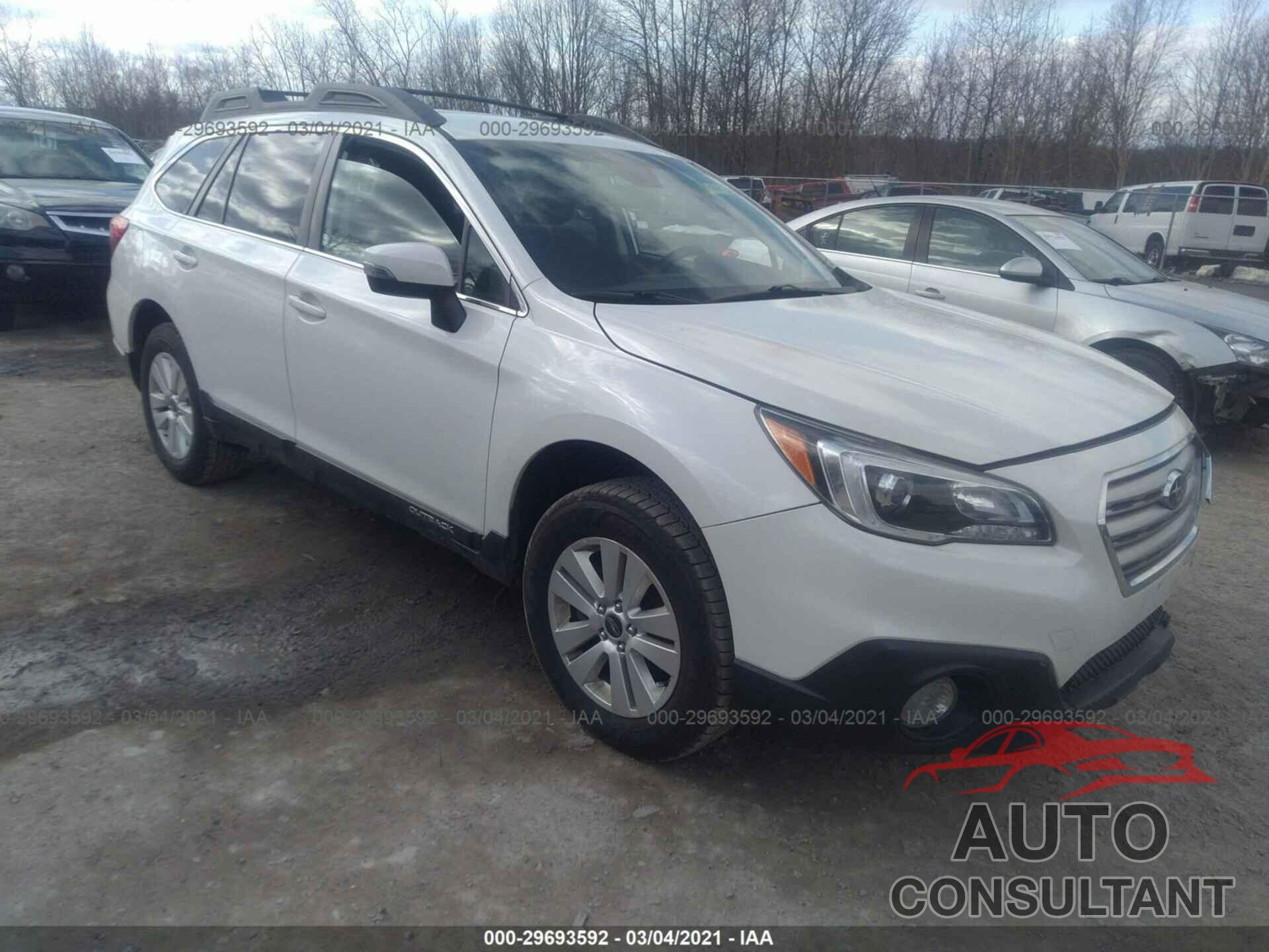 SUBARU OUTBACK 2017 - 4S4BSAFC2H3234690