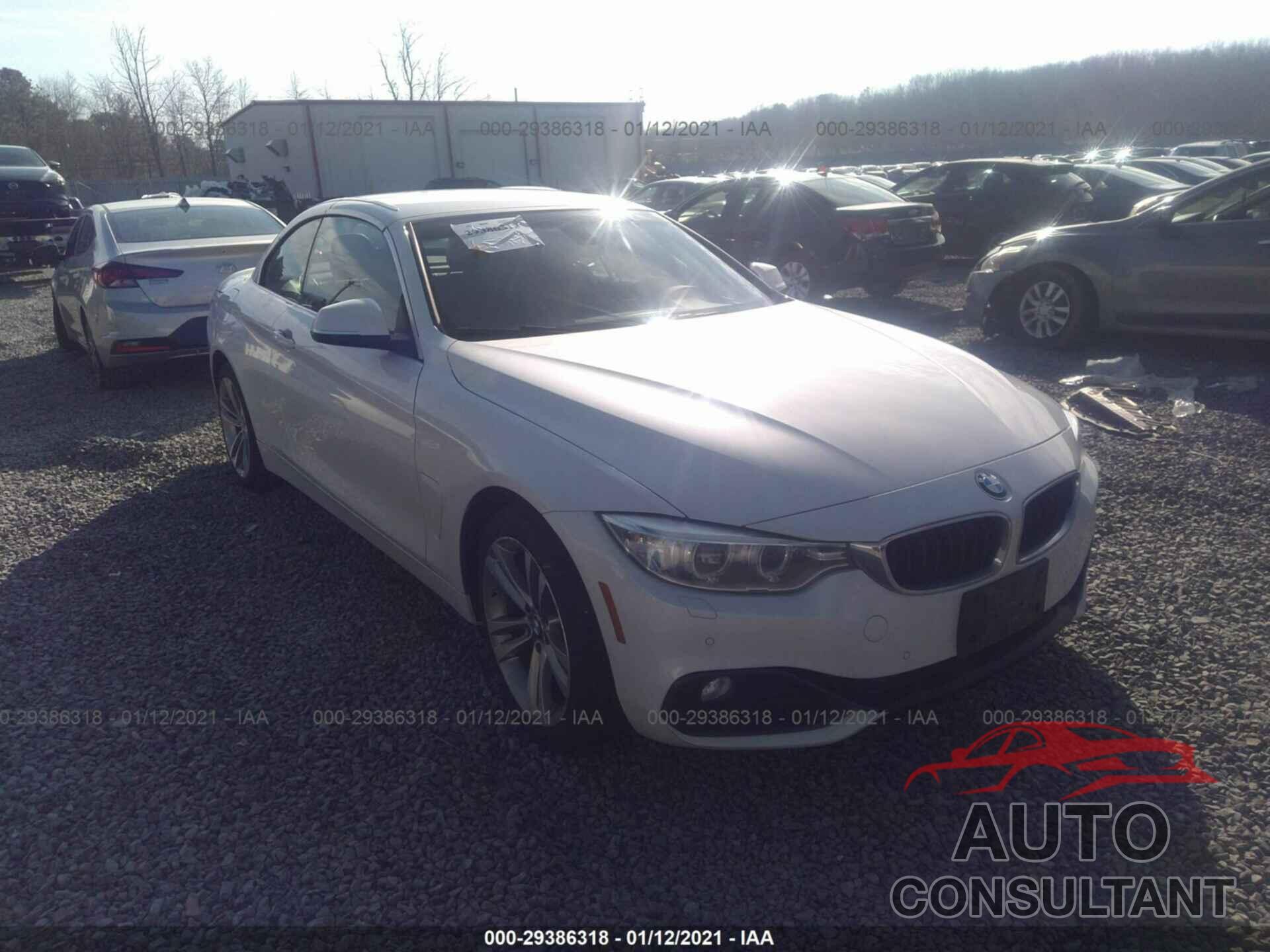 BMW 4 SERIES 2017 - WBA4U9C5XH5D43902