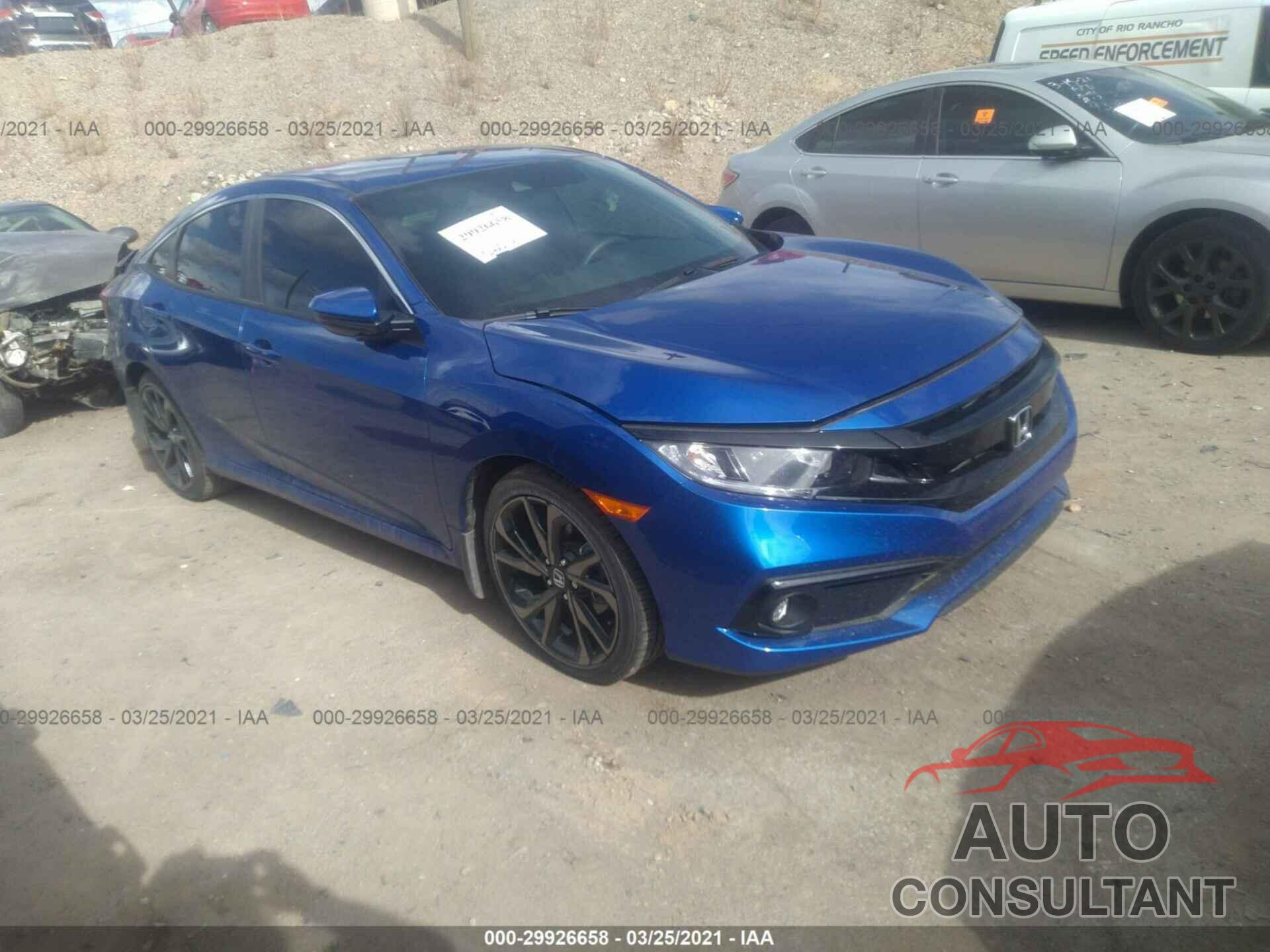 HONDA CIVIC SEDAN 2020 - 2HGFC2F81LH550383