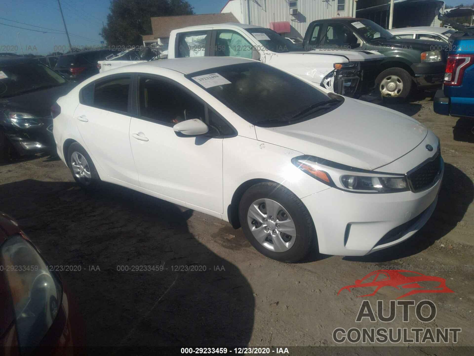 KIA FORTE 2017 - 3KPFK4A77HE069522