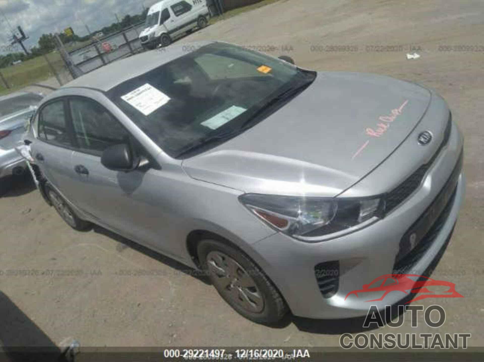 KIA RIO 2018 - 3KPA24ABXJE050449