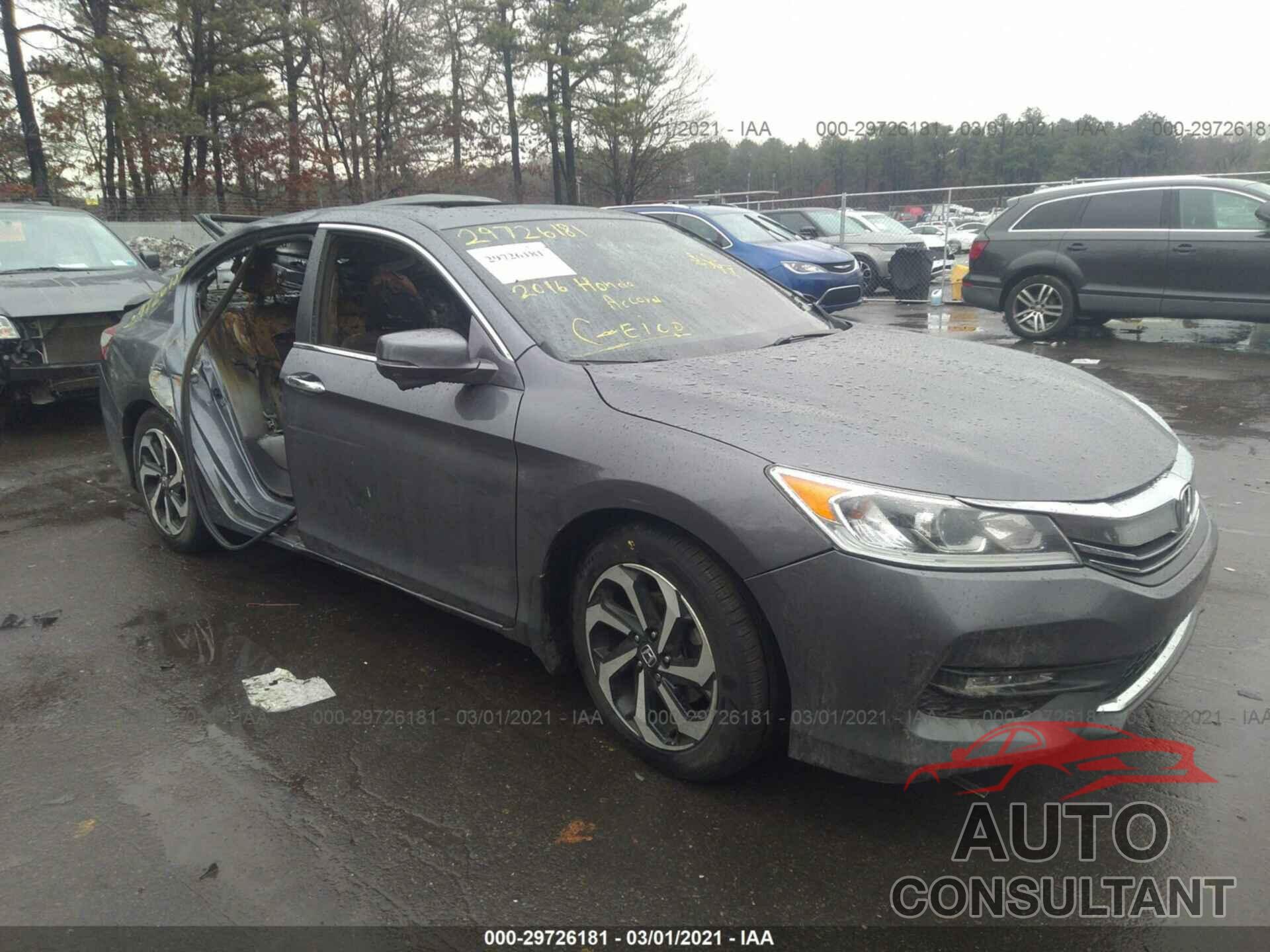 HONDA ACCORD SEDAN 2016 - 1HGCR2F7XGA172688