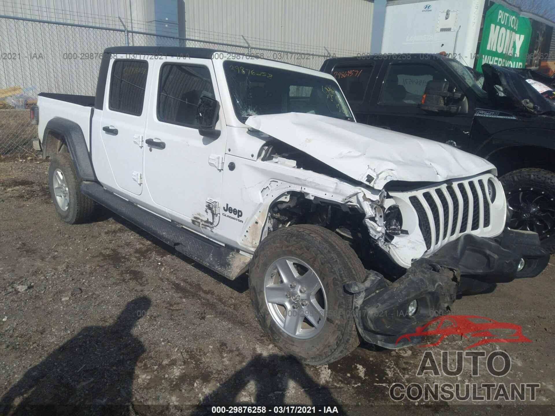 JEEP GLADIATOR 2020 - 1C6JJTAGXLL147015