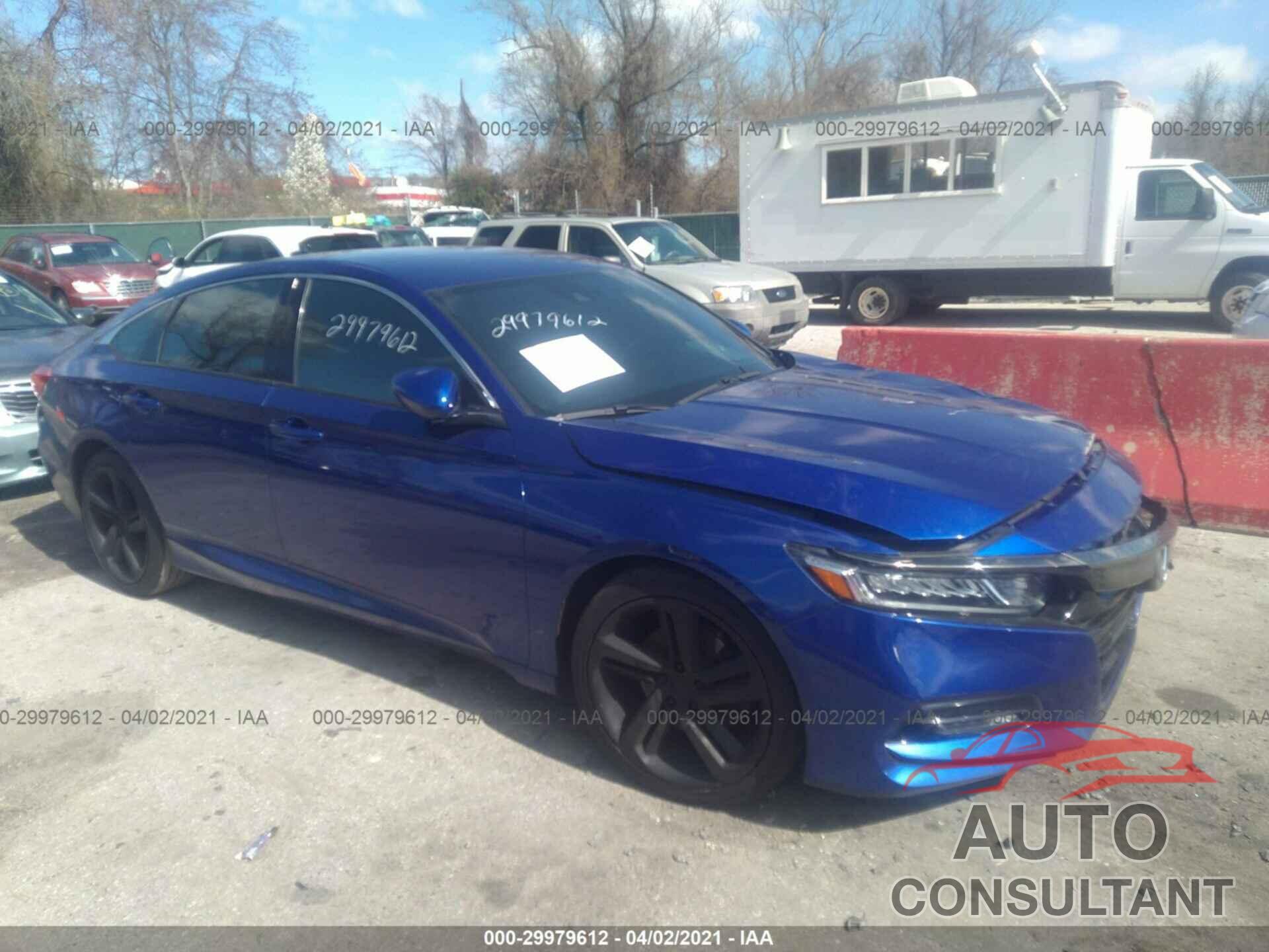 HONDA ACCORD SEDAN 2018 - 1HGCV1F38JA105422