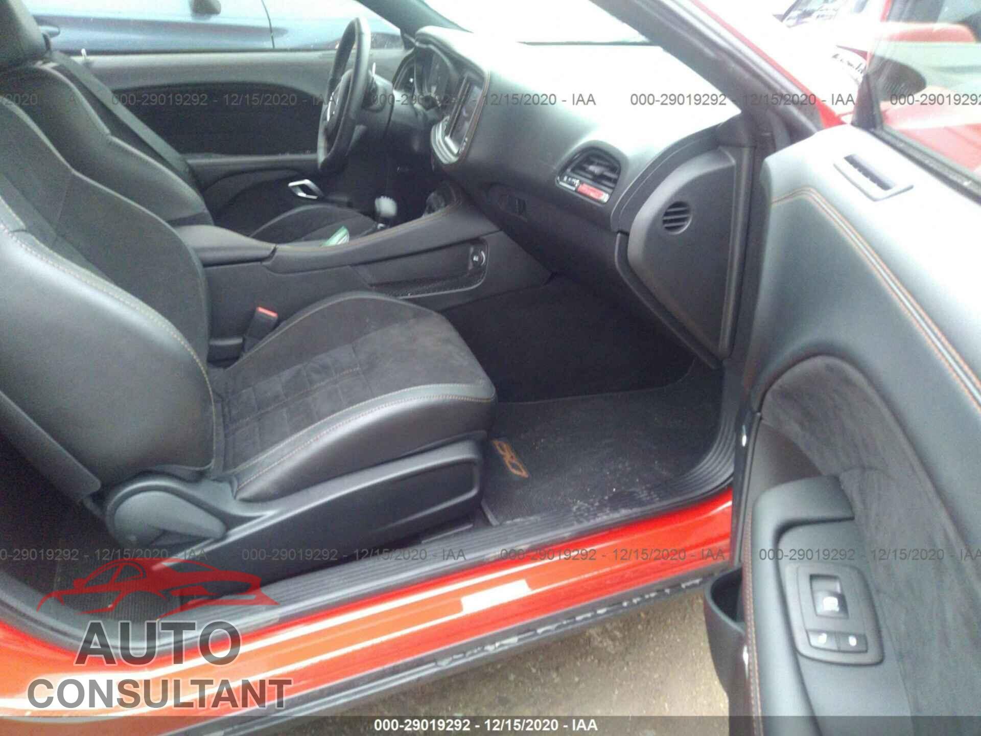DODGE CHALLENGER 2020 - 2C3CDZFJ2LH134633