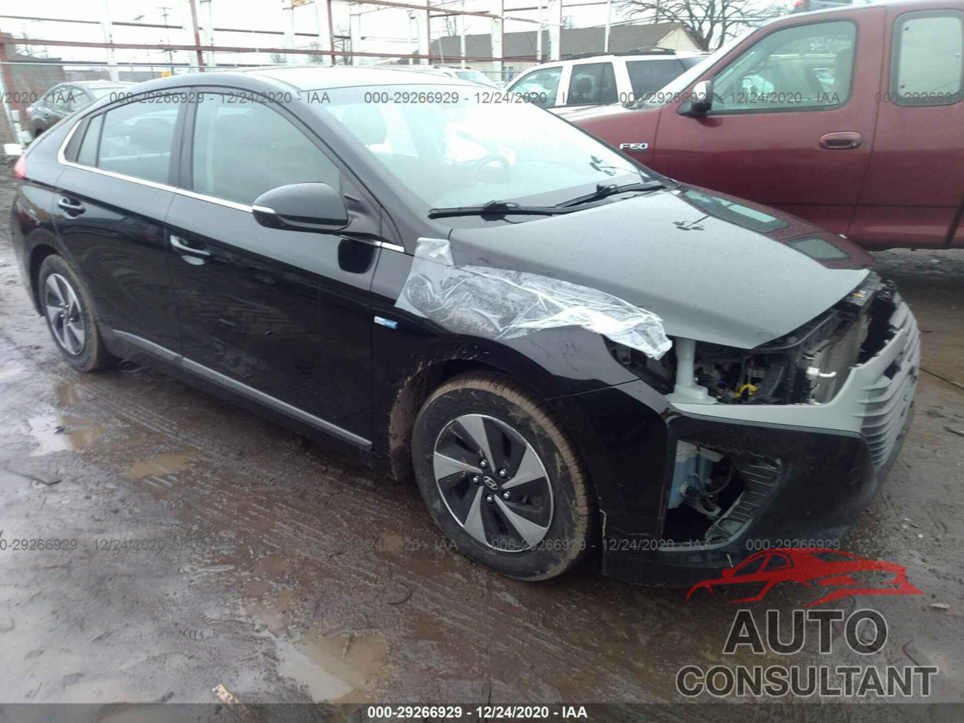 HYUNDAI IONIQ HYBRID 2018 - KMHC75LC6JU090241