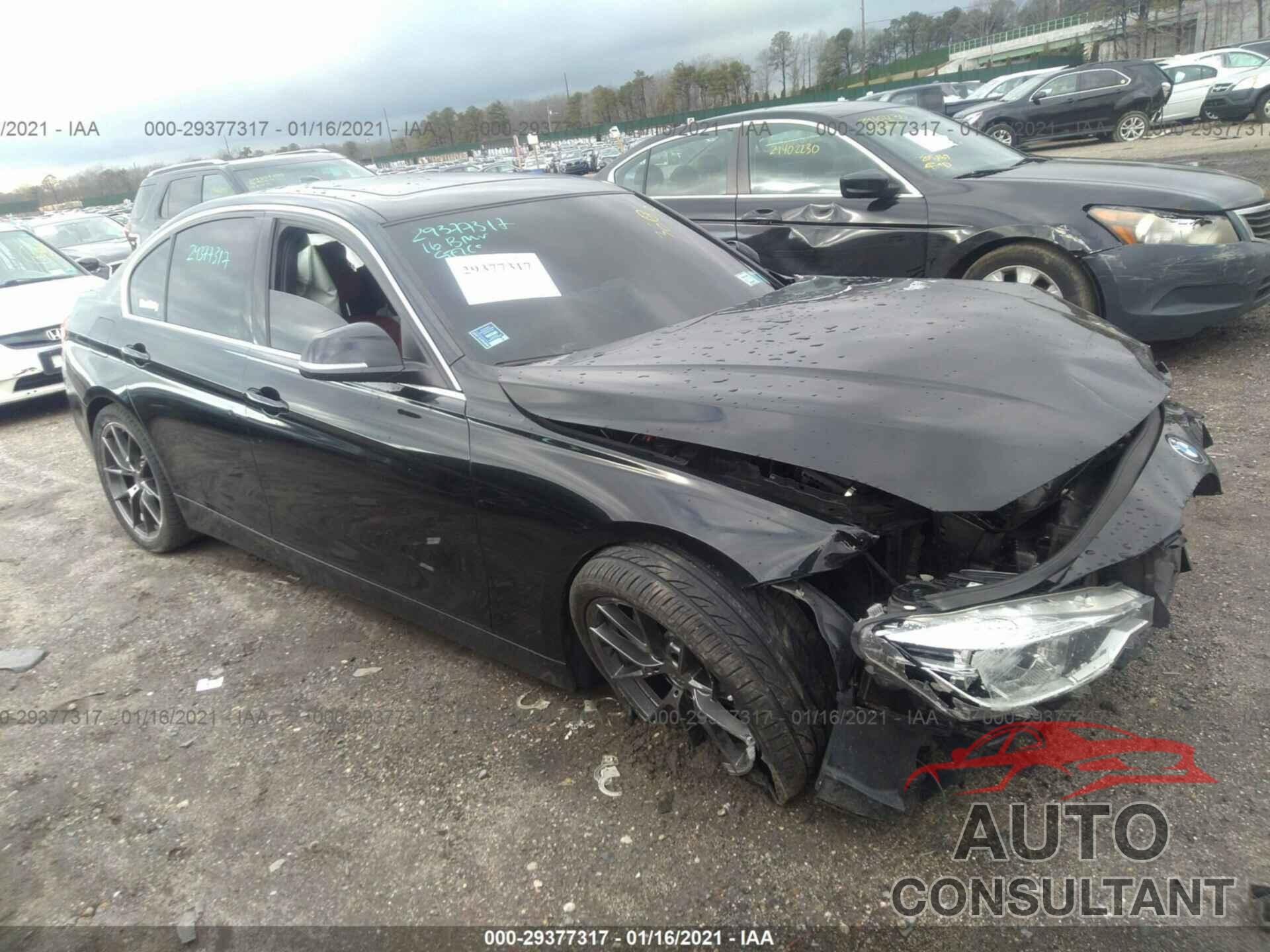 BMW 3 SERIES 2016 - WBA8B7G50GNT95119