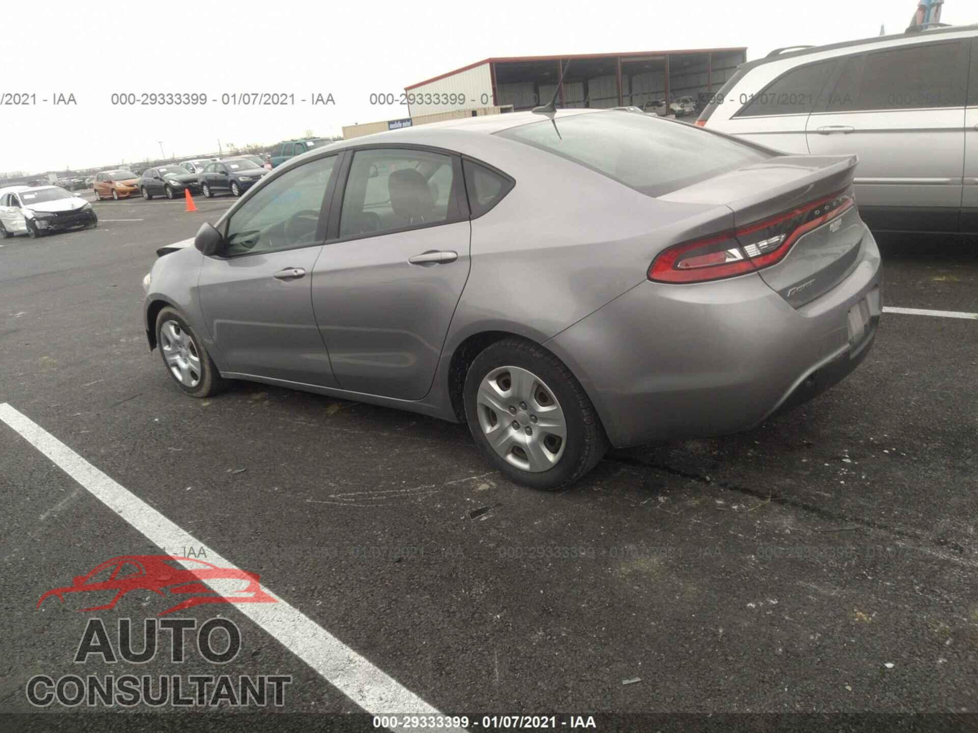 DODGE DART 2016 - 1C3CDFAA6GD623822