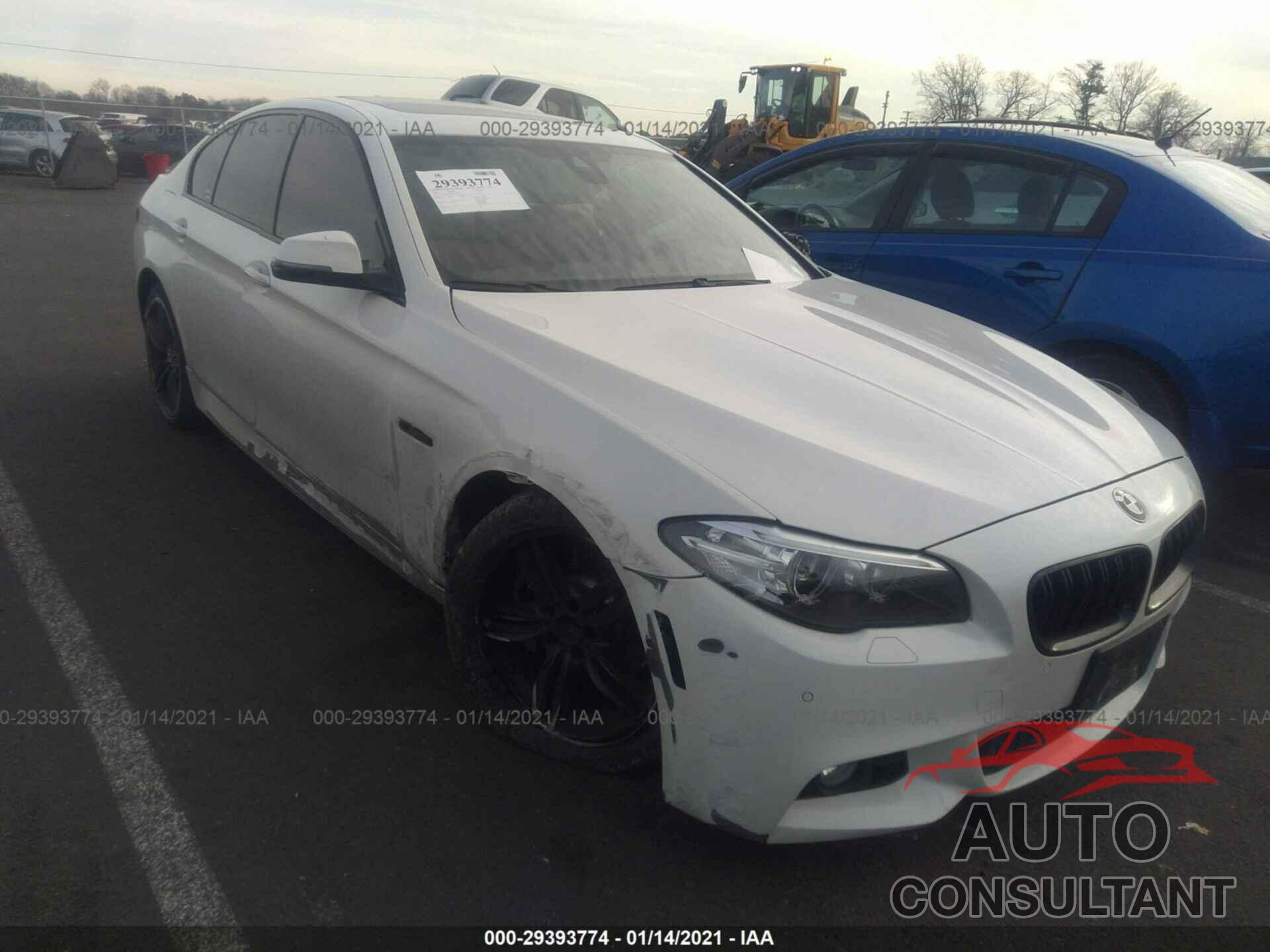 BMW 5 SERIES 2016 - WBA5B3C50GG258879