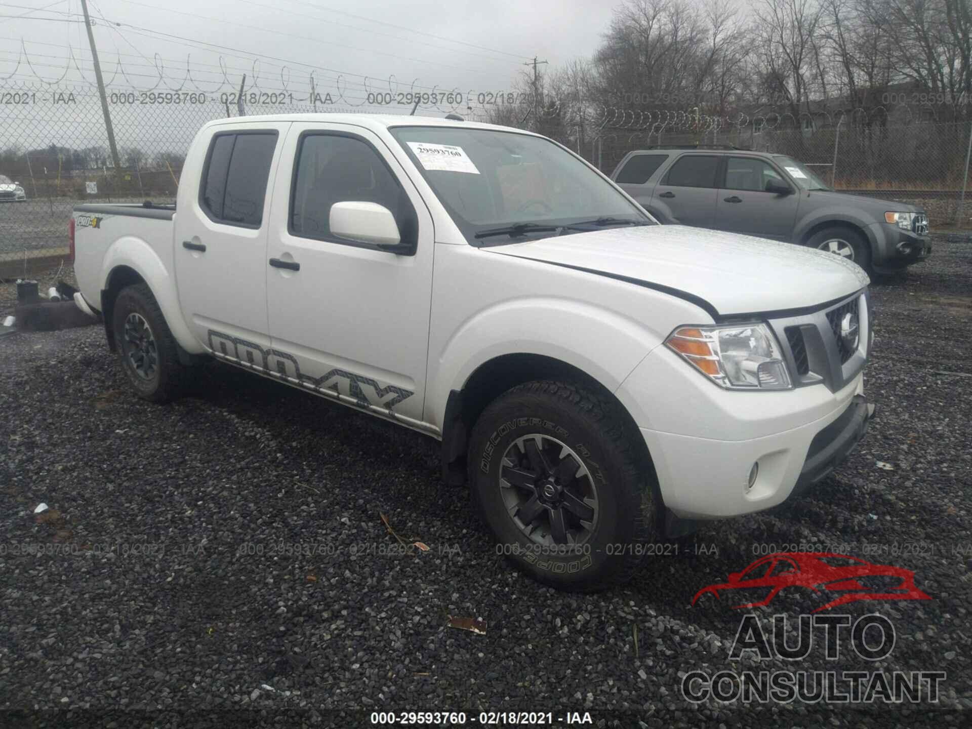 NISSAN FRONTIER 2019 - 1N6DD0EV7KN751478