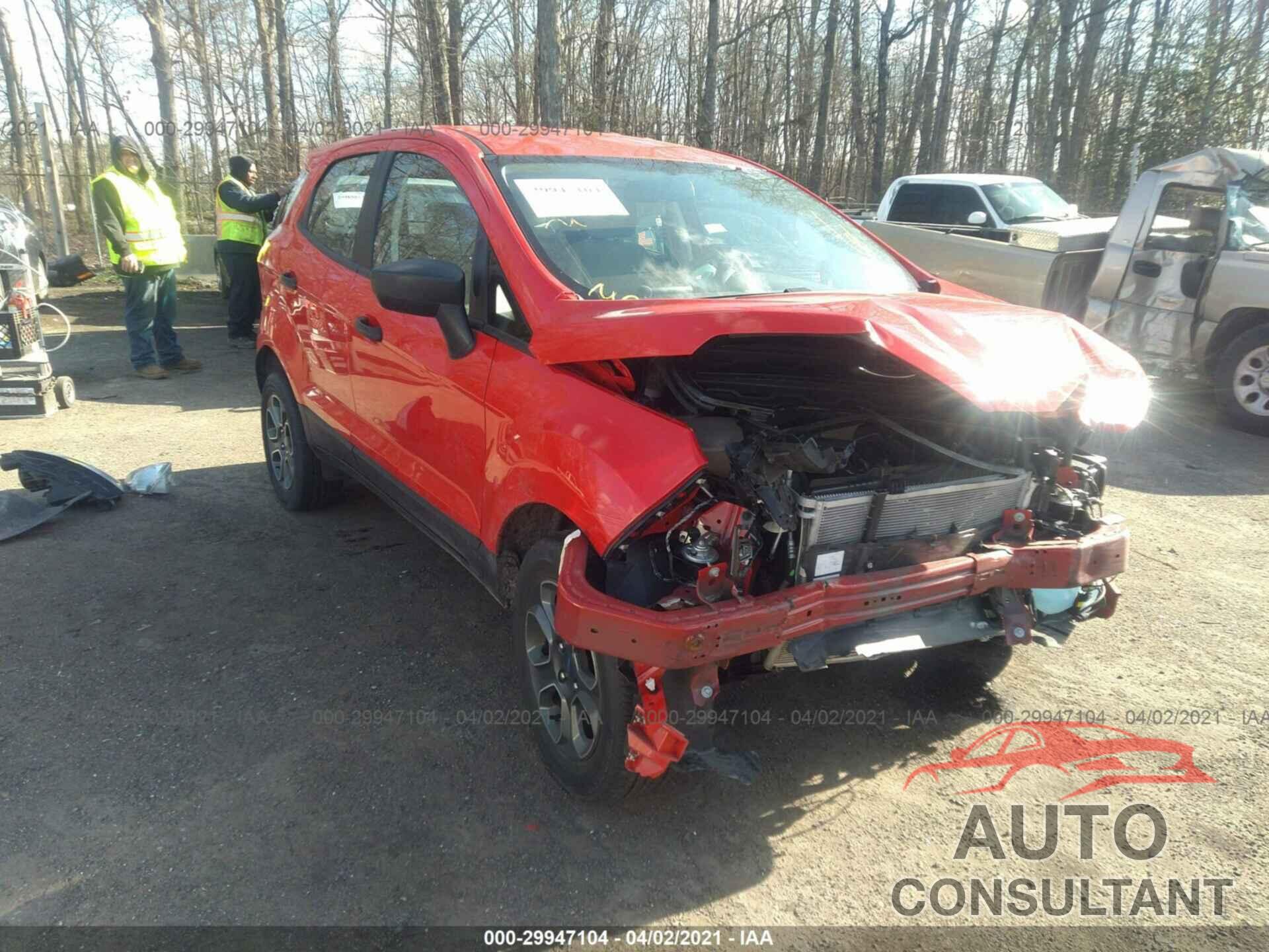 FORD ECOSPORT 2018 - MAJ6P1SL9JC205292