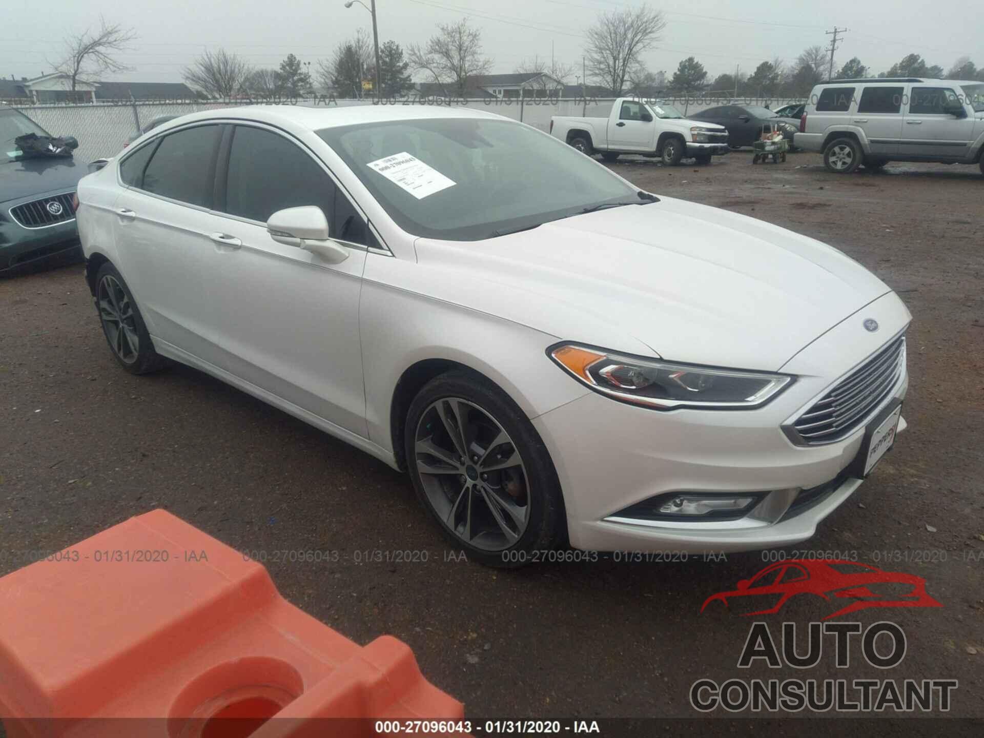 FORD FUSION 2017 - 3FA6P0K93HR170680
