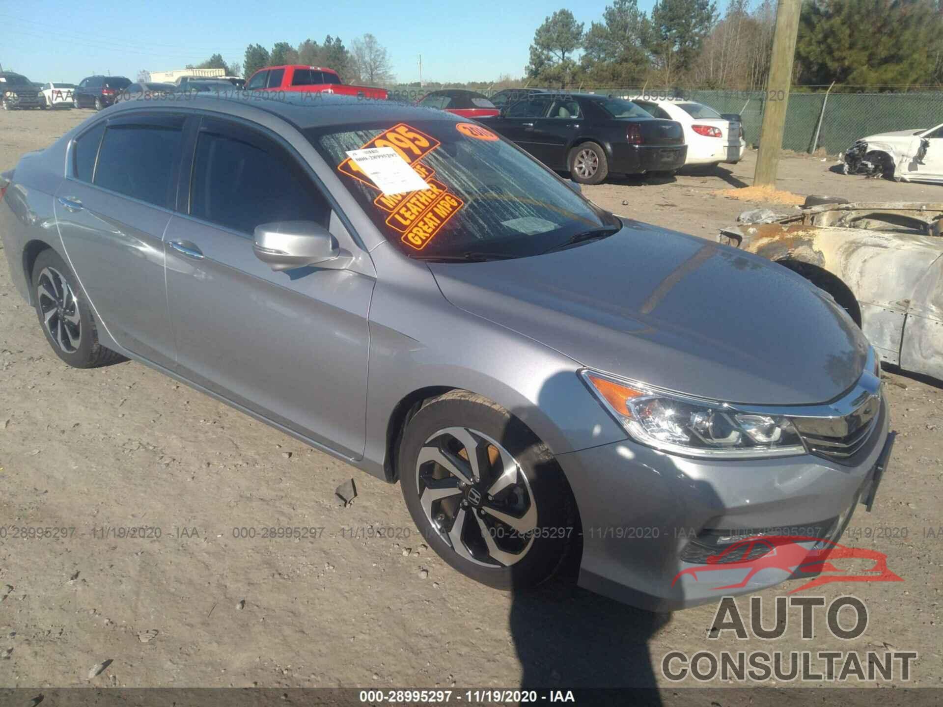 HONDA ACCORD SEDAN 2016 - 1HGCR2F86GA050080