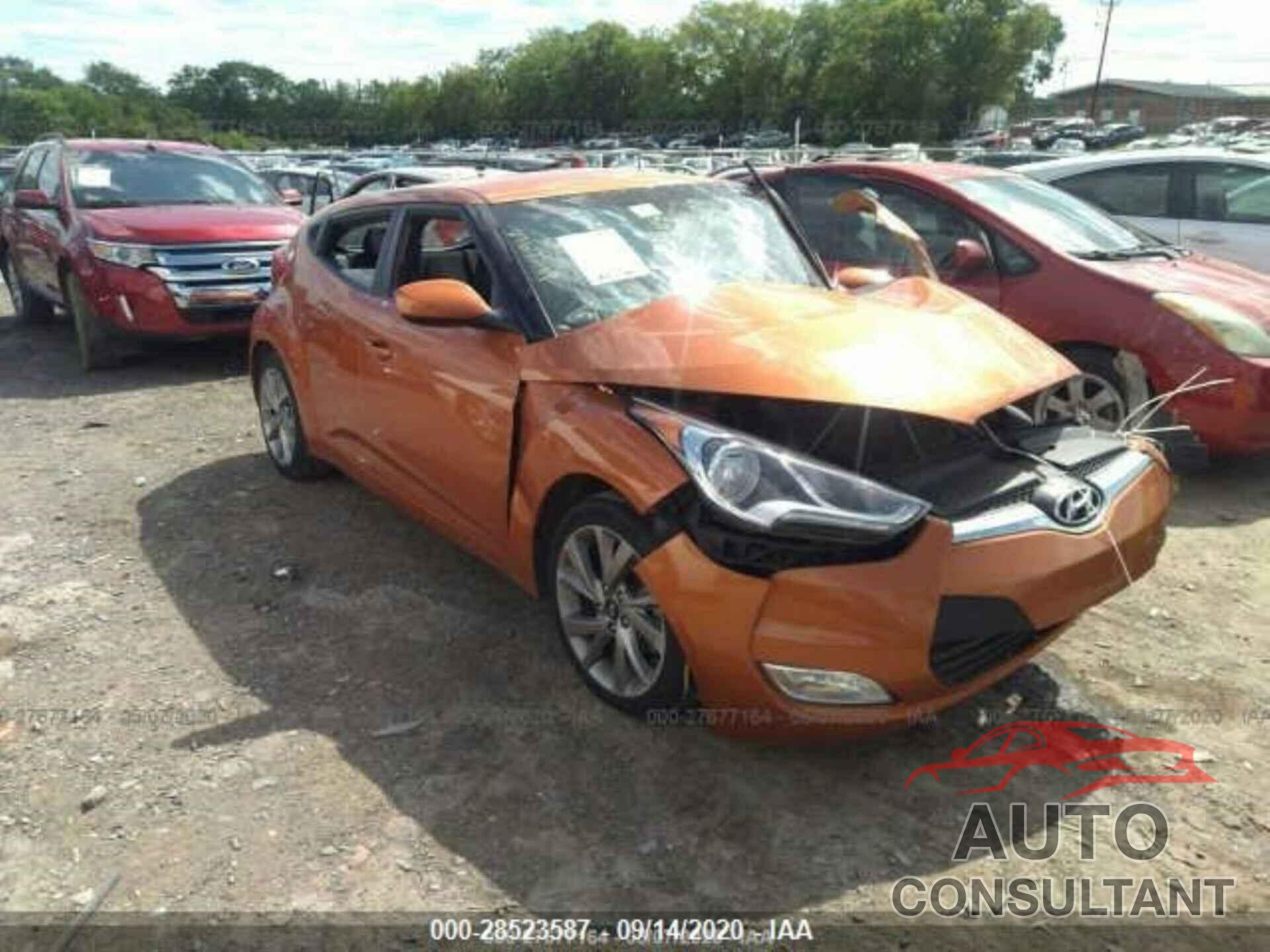 HYUNDAI VELOSTER 2017 - KMHTC6AD7HU311885