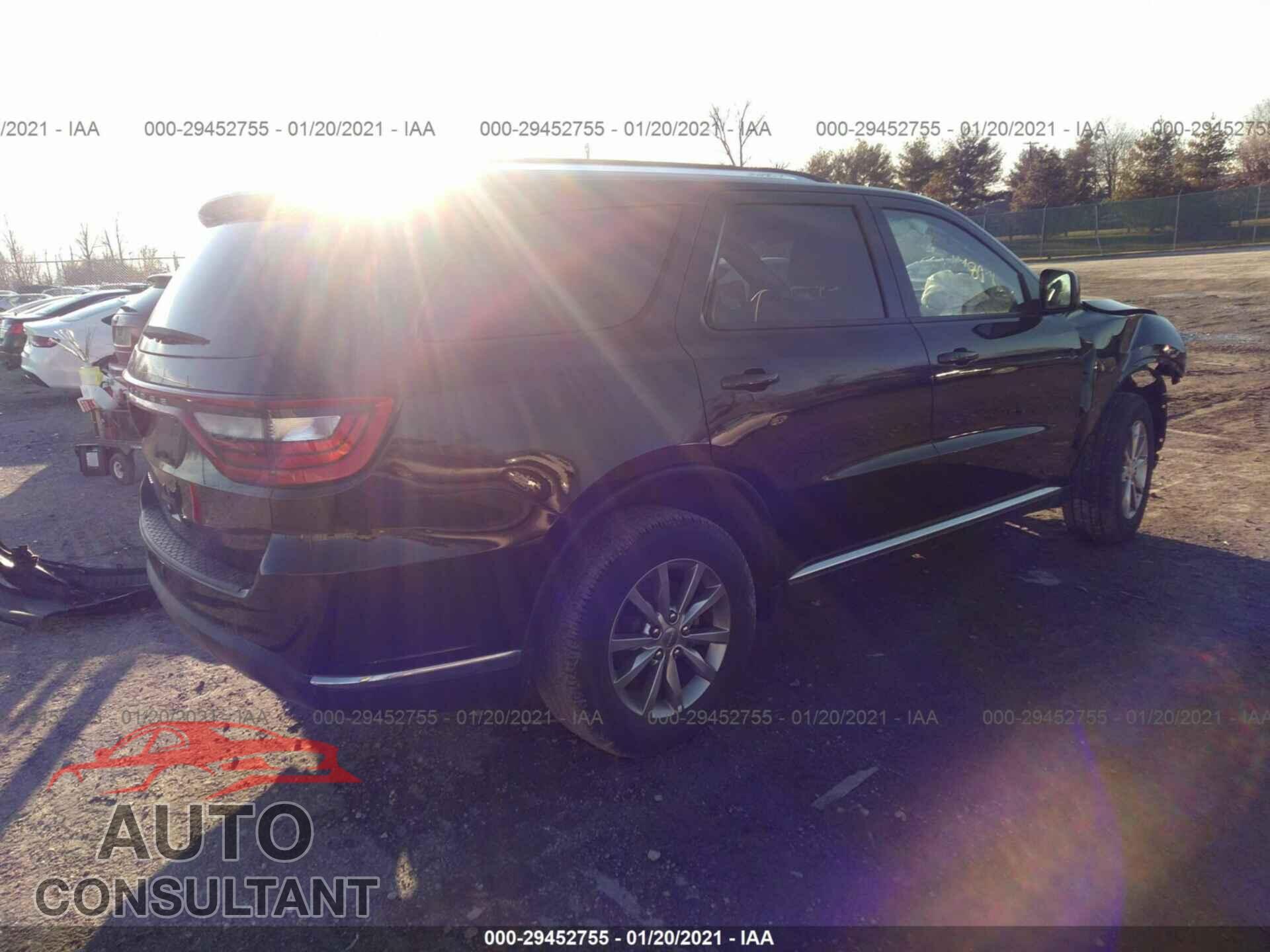 DODGE DURANGO 2017 - 1C4RDJAG6HC703514