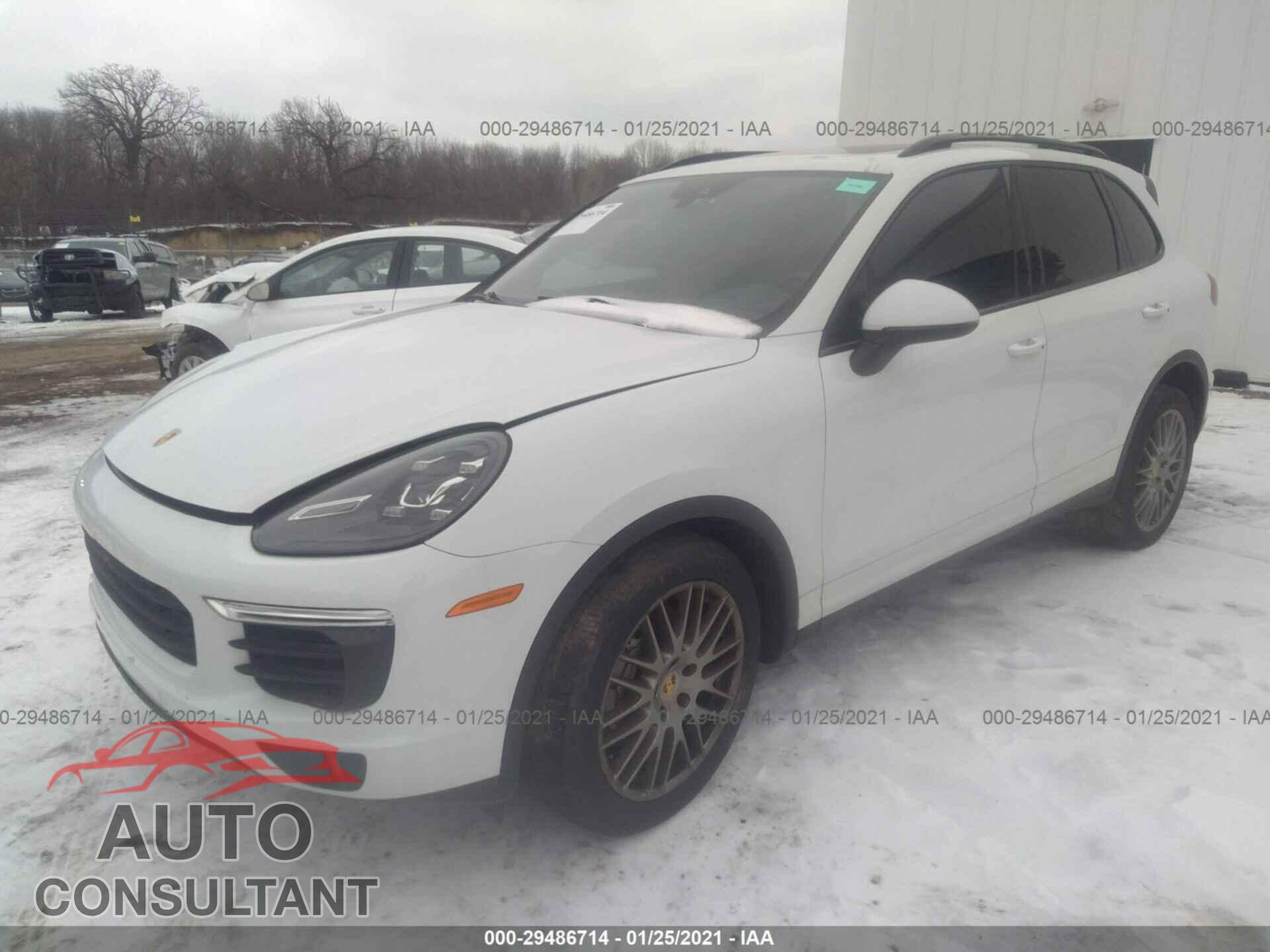 PORSCHE CAYENNE 2016 - WP1AB2A26GLA92393