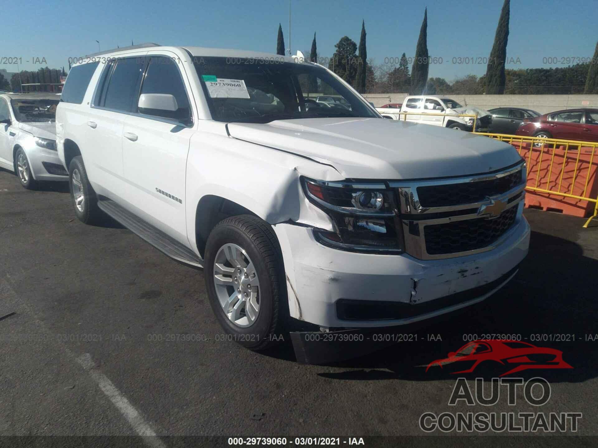 CHEVROLET SUBURBAN 2017 - 1GNSCHKC7HR226623