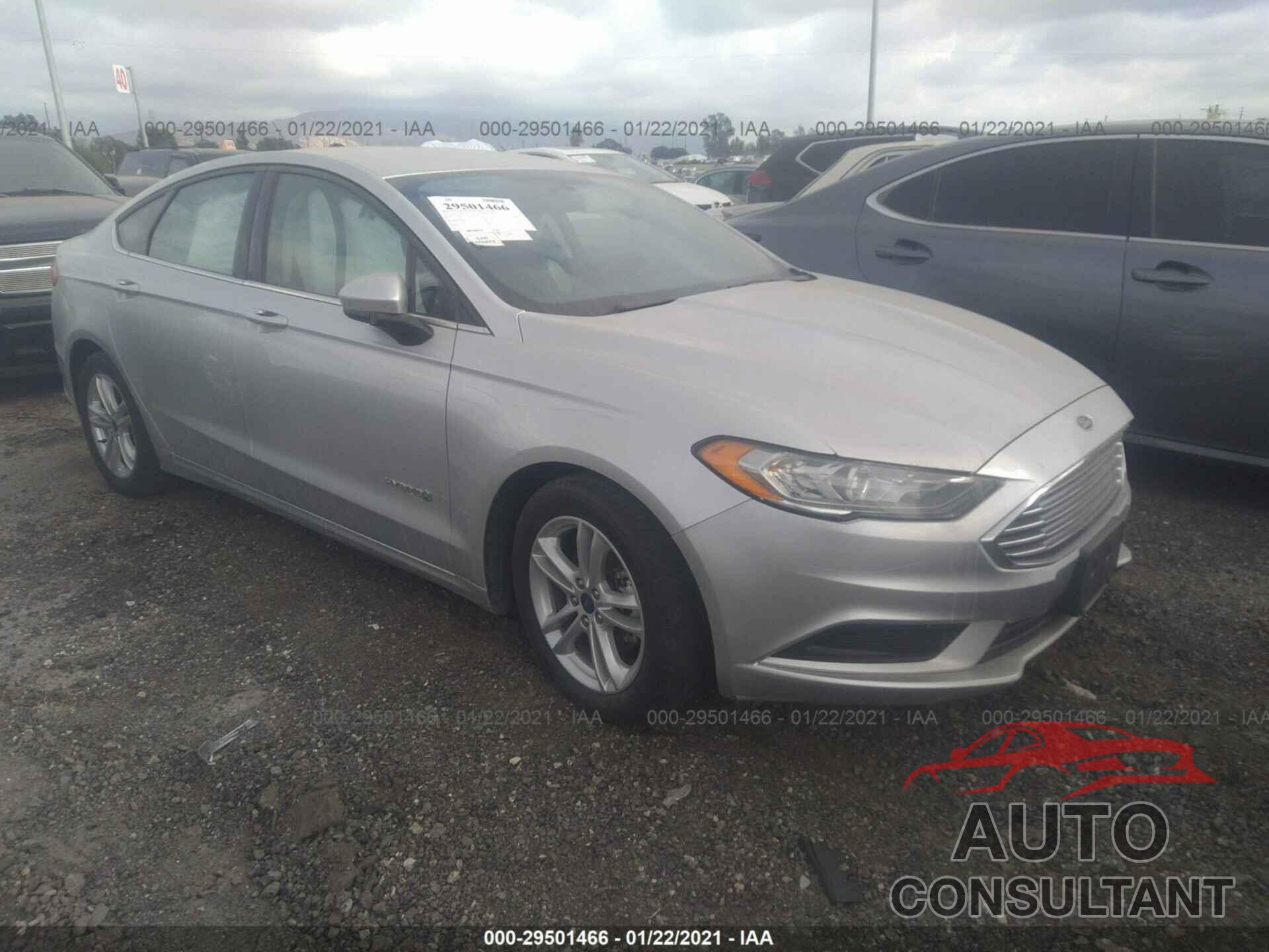 FORD FUSION HYBRID 2018 - 3FA6P0LU1JR232957