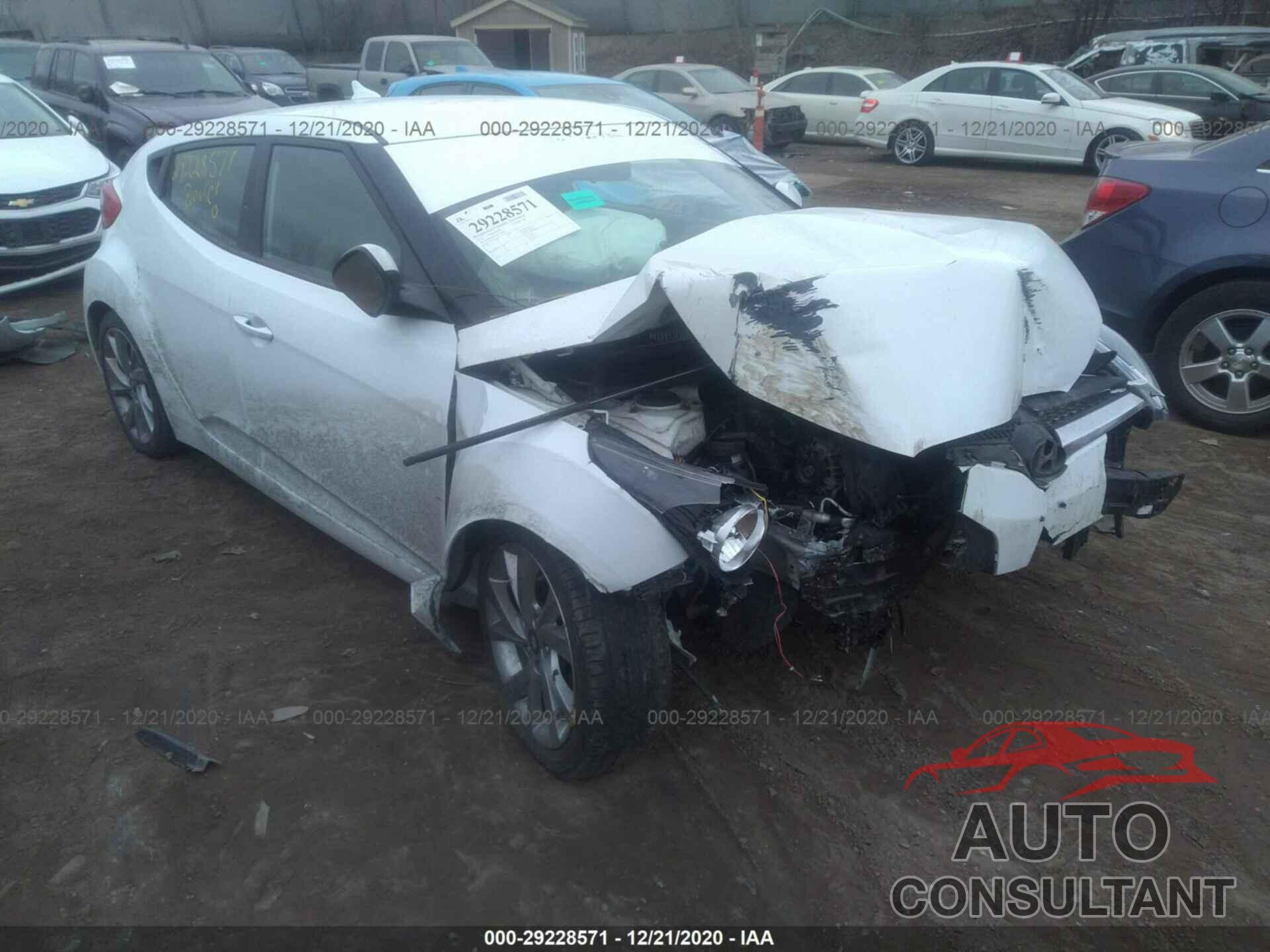 HYUNDAI VELOSTER 2016 - KMHTC6AD7GU273864