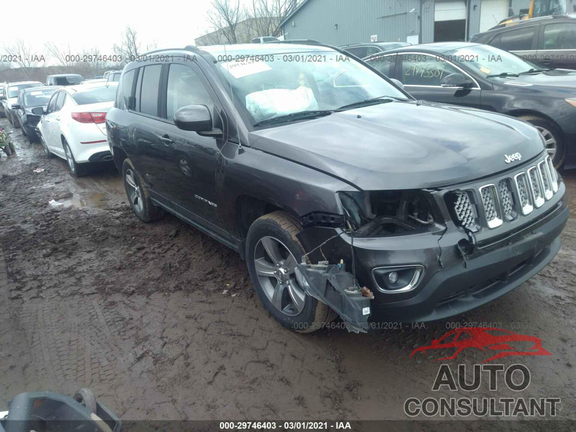 JEEP COMPASS 2016 - 1C4NJDEB1GD768951